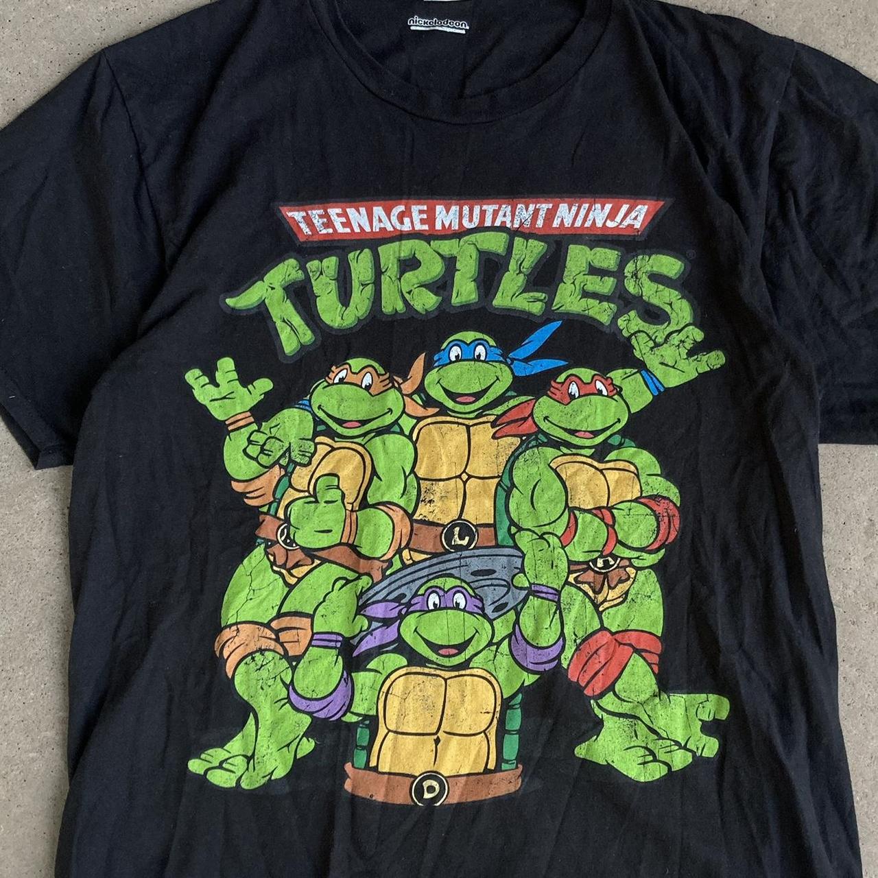 Men's Teenage Mutant Ninja Turtles Graphic Tee, Size: Small, Dark Grey