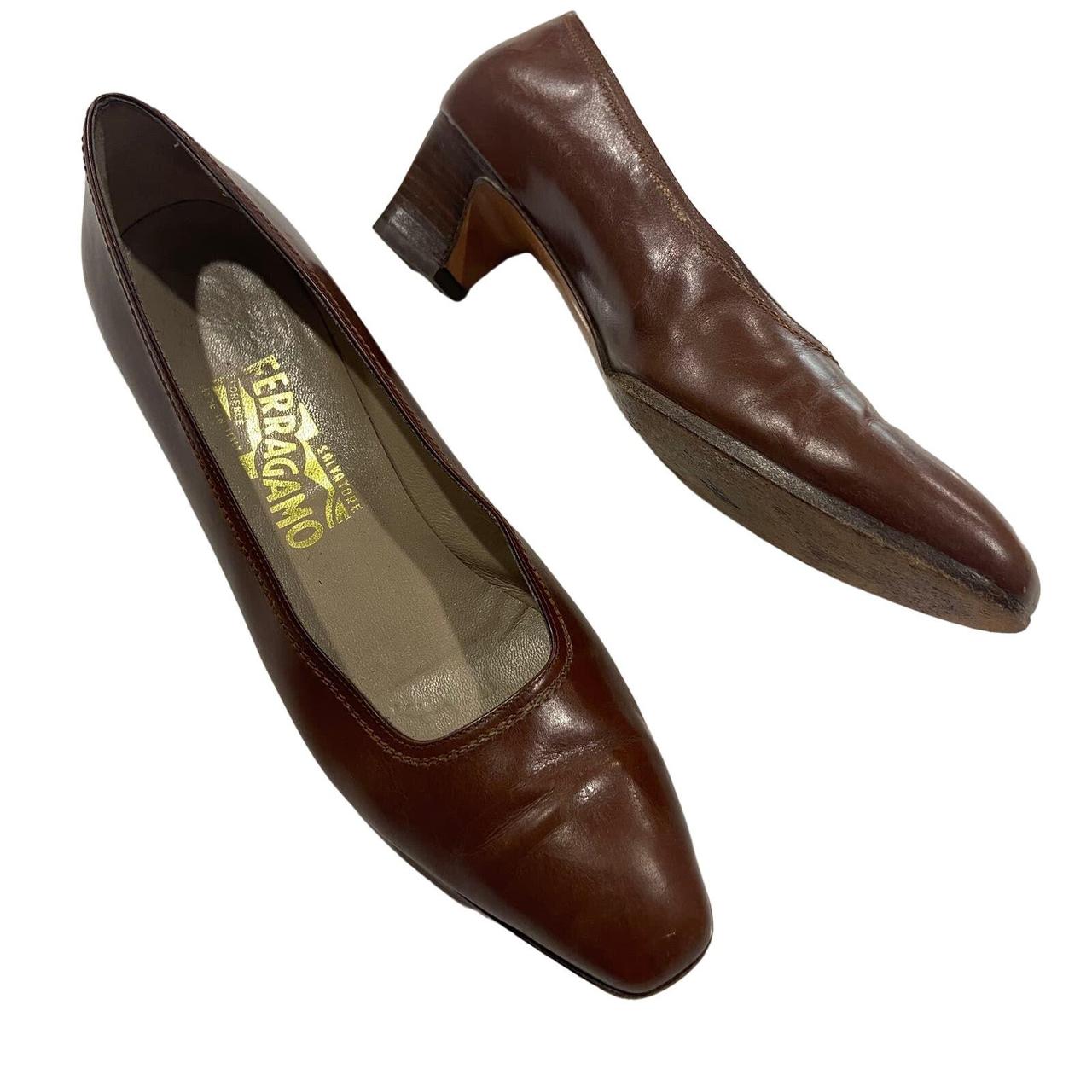 Salvatore Ferragamo Women's Brown outlets shoes