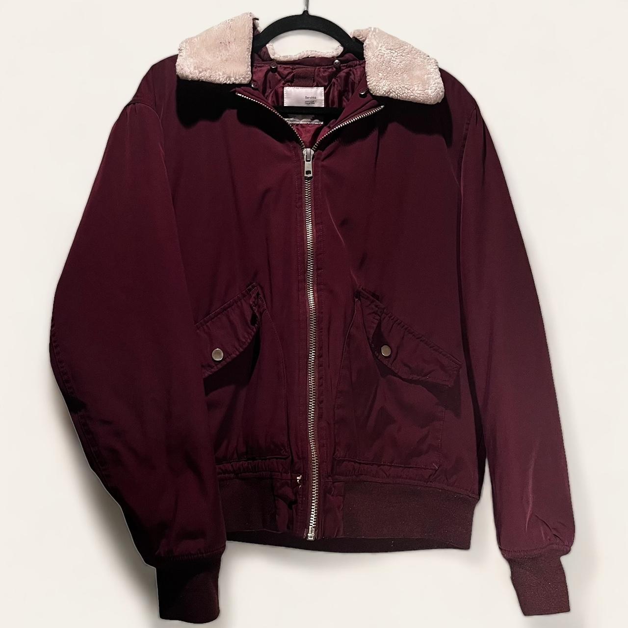 Bershka deals red jacket