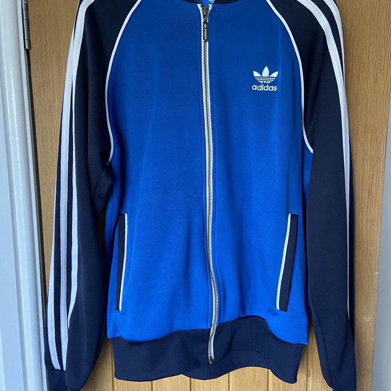 ADIDAS Original track top. Retro vintage style. | Depop