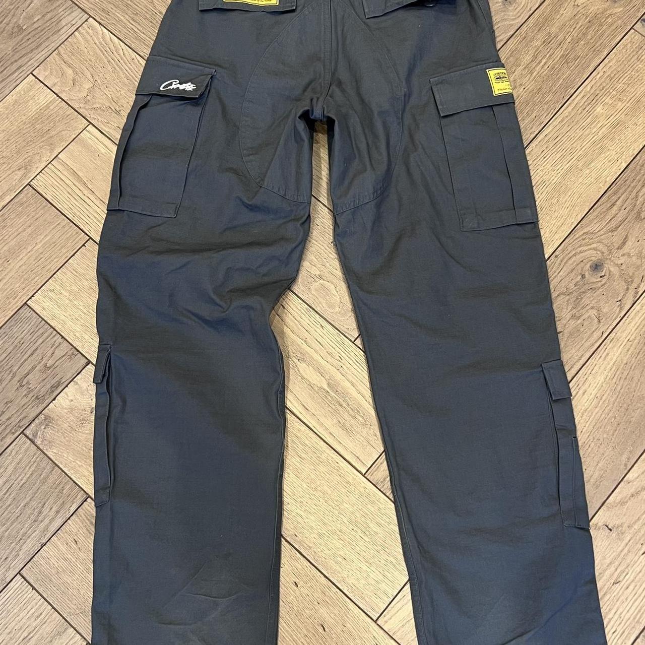 Cortiez!!! Guerilla Cargos Anthracite Grey with... - Depop