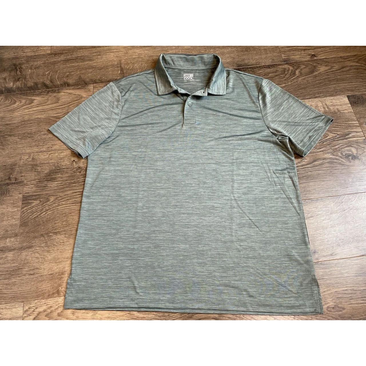 EUC Mens 32 Degrees Cool Short Sleeve Polo Shirt... - Depop