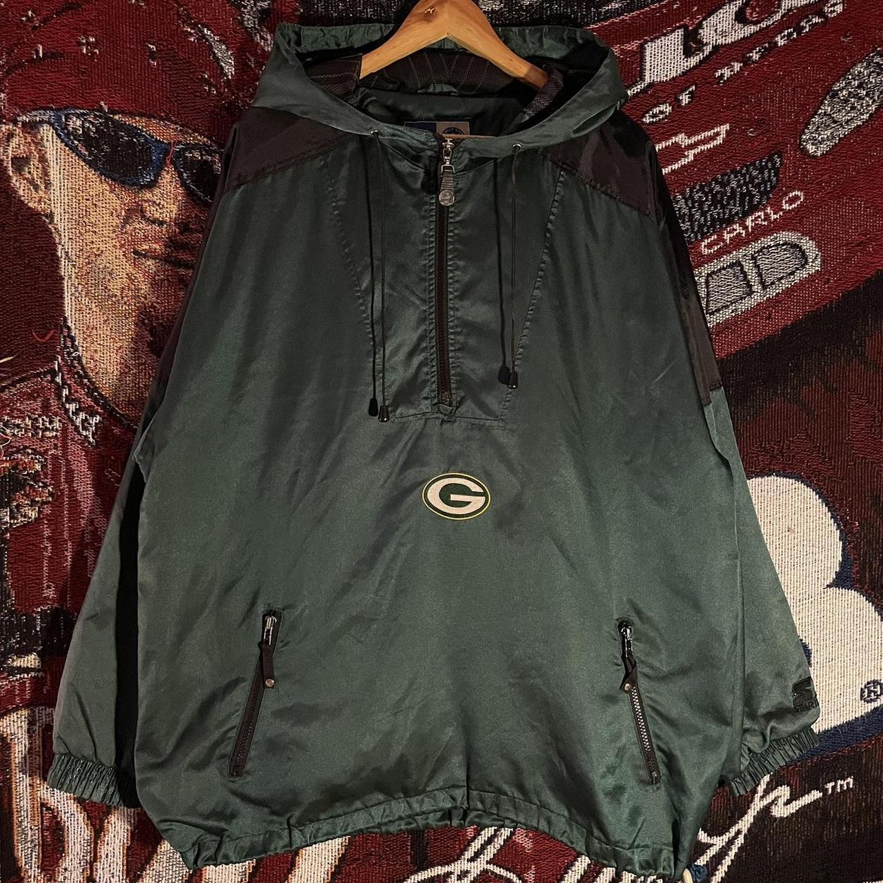 90s NFL Green Bay Packers Starter Windbreaker Jacket...