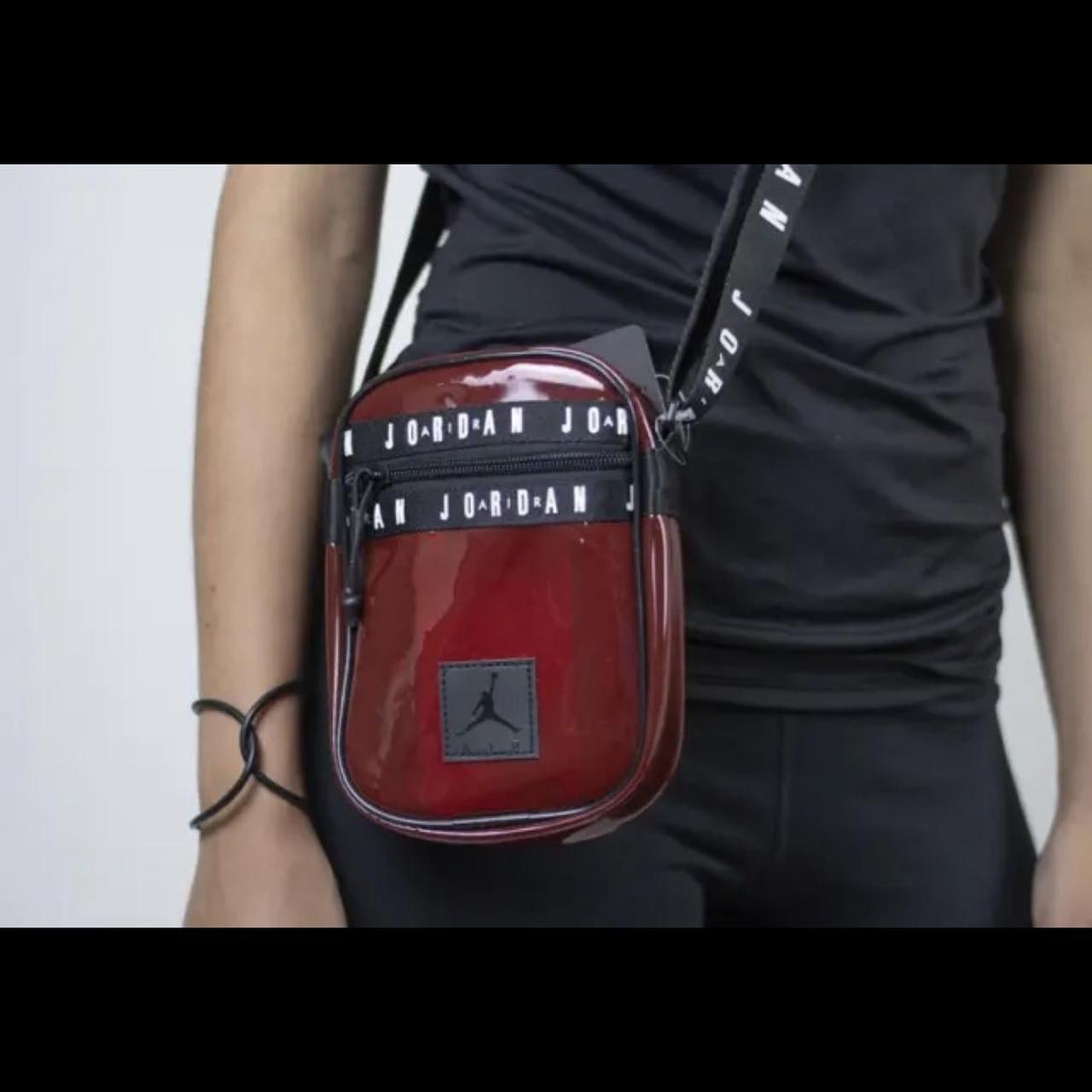 Air Jordan Red Jelly Crossbody Mini Bag Brand new... Depop