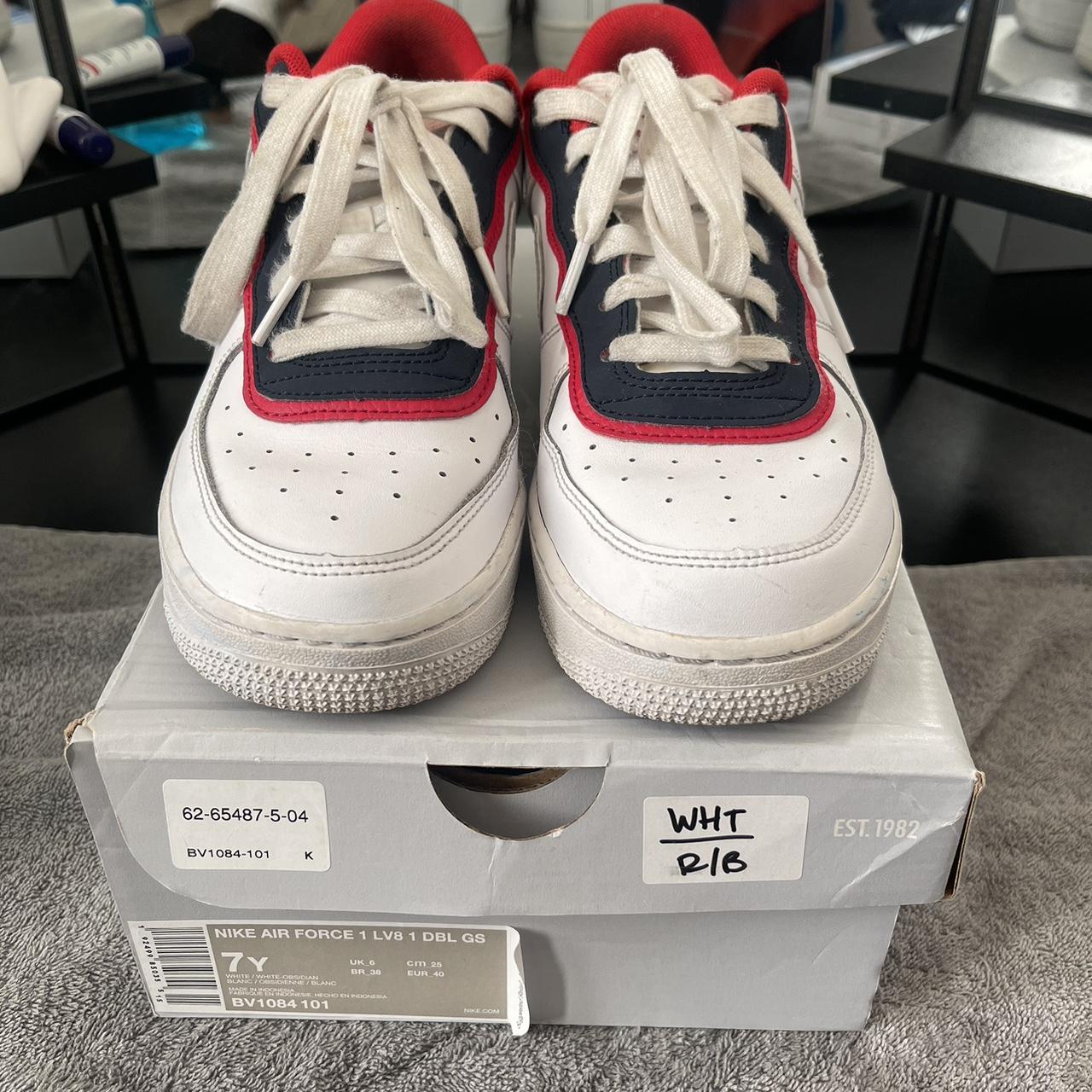 Buy Air Force 1 Low LV8 DBL GS 'Red Obsidian' - BV1084 101