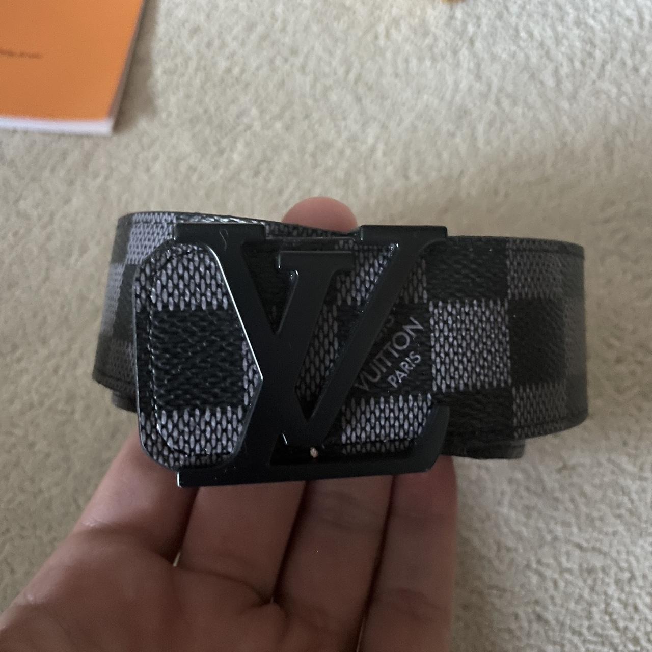 Louis Vuitton Belt Size 38/95 Black Scammers don't - Depop