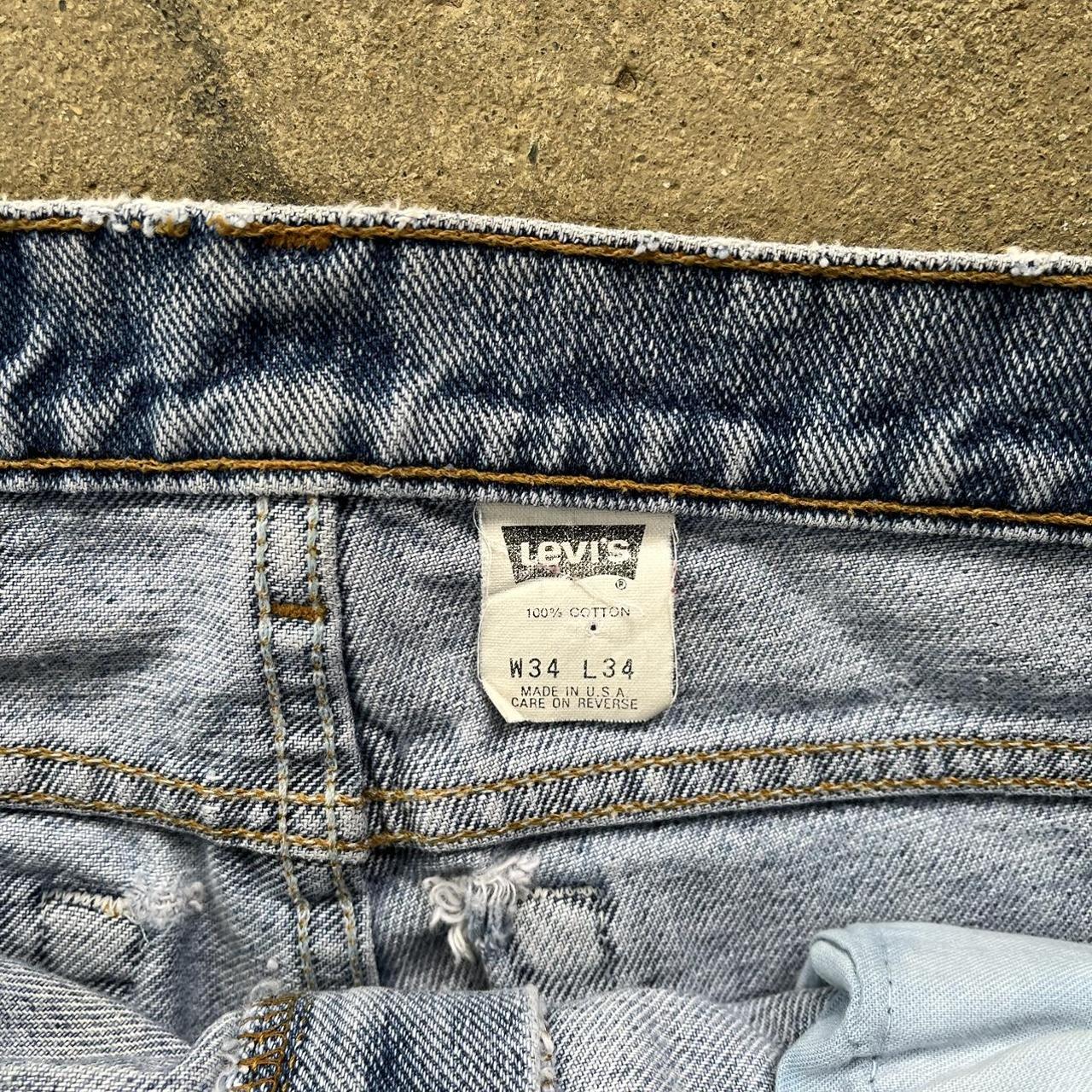 1993 vintage levi’s light wash faded jorts -waist... - Depop