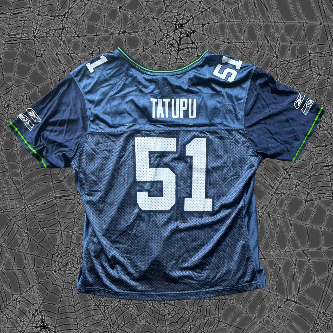 Tatupu 51 Seattle Seahawks football jersey in size - Depop