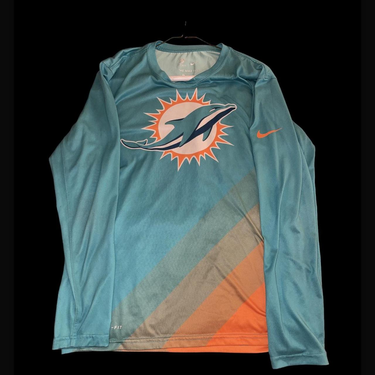 Miami Dolphins Nike Salute to Service Shirt Dri Fit - Depop