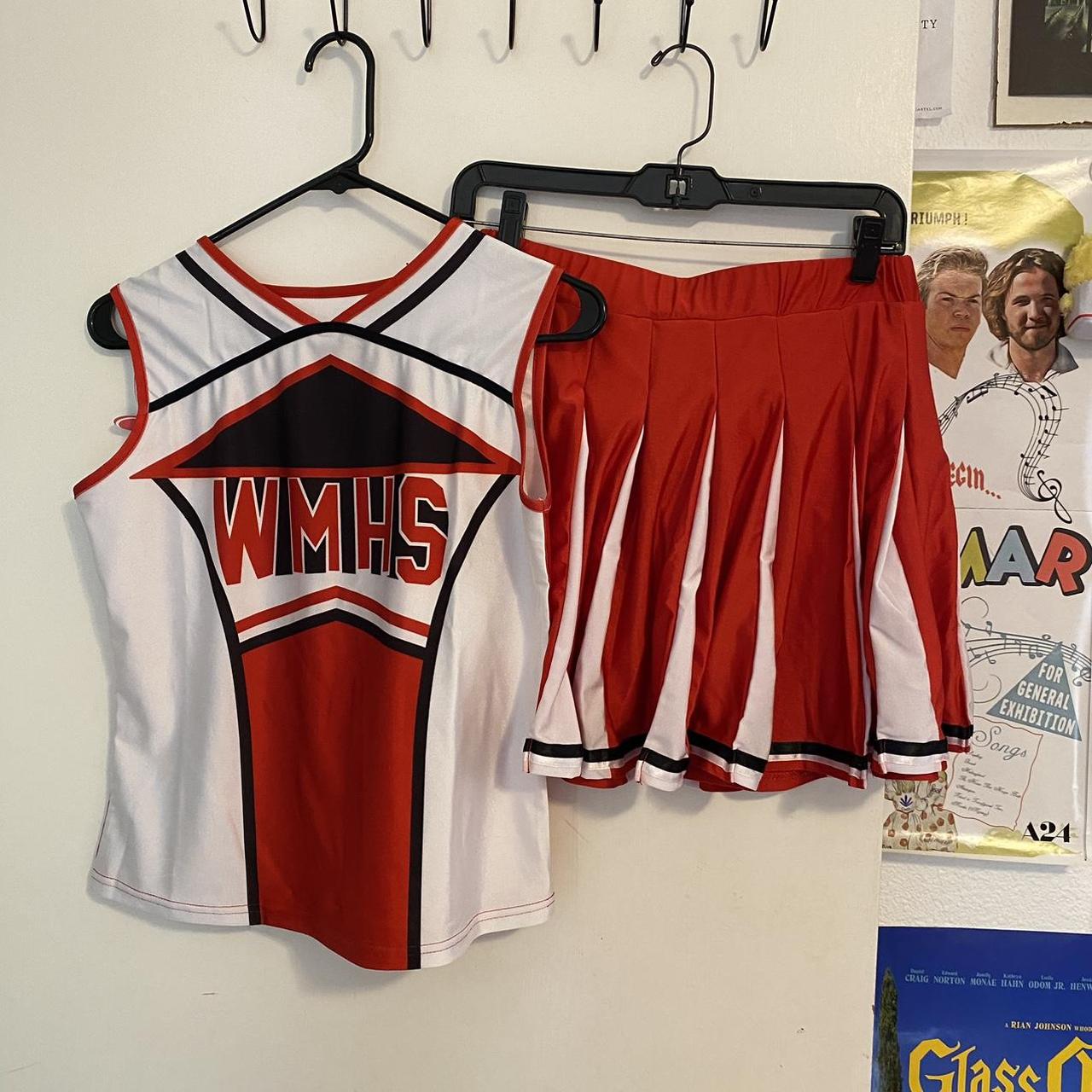 glee cheerios cheer uniform costume - Depop