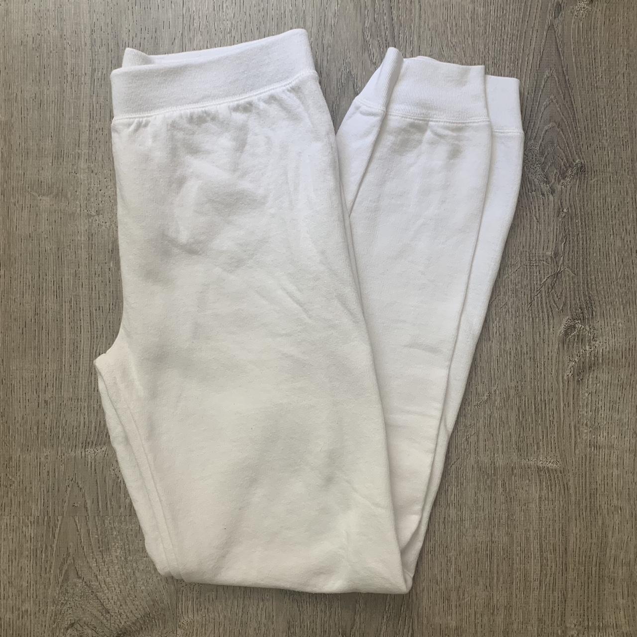 Hanes white joggers online womens