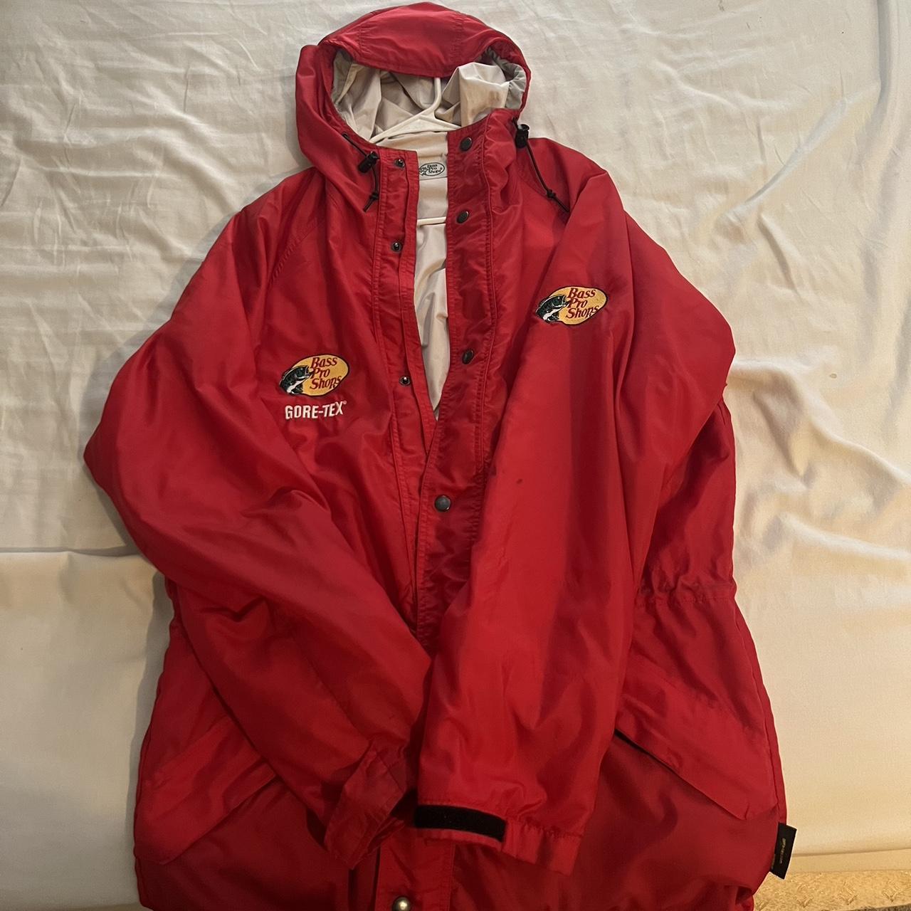 Men's Red and Yellow Jacket | Depop