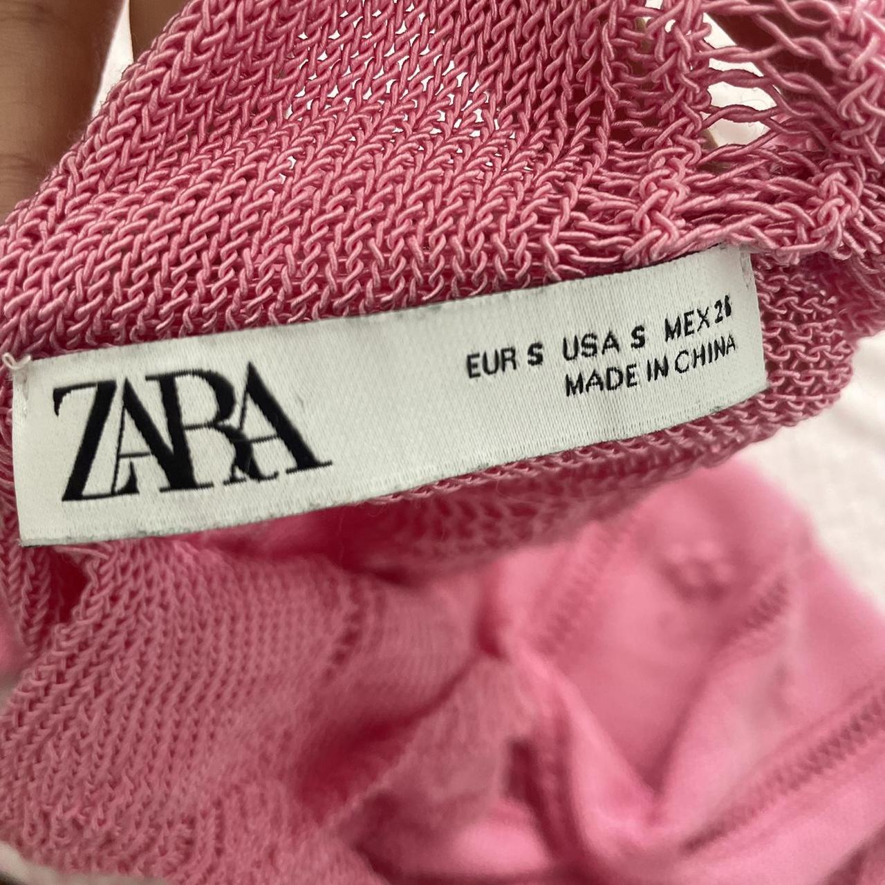 Zara Women's Pink Gilet (3)
