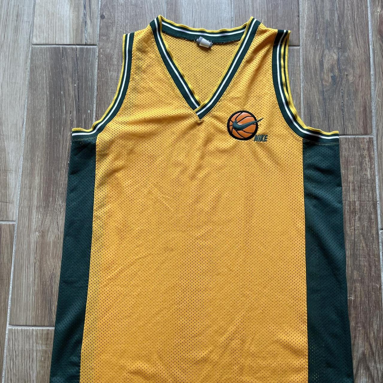 Nike Men's Vest - Yellow - XL