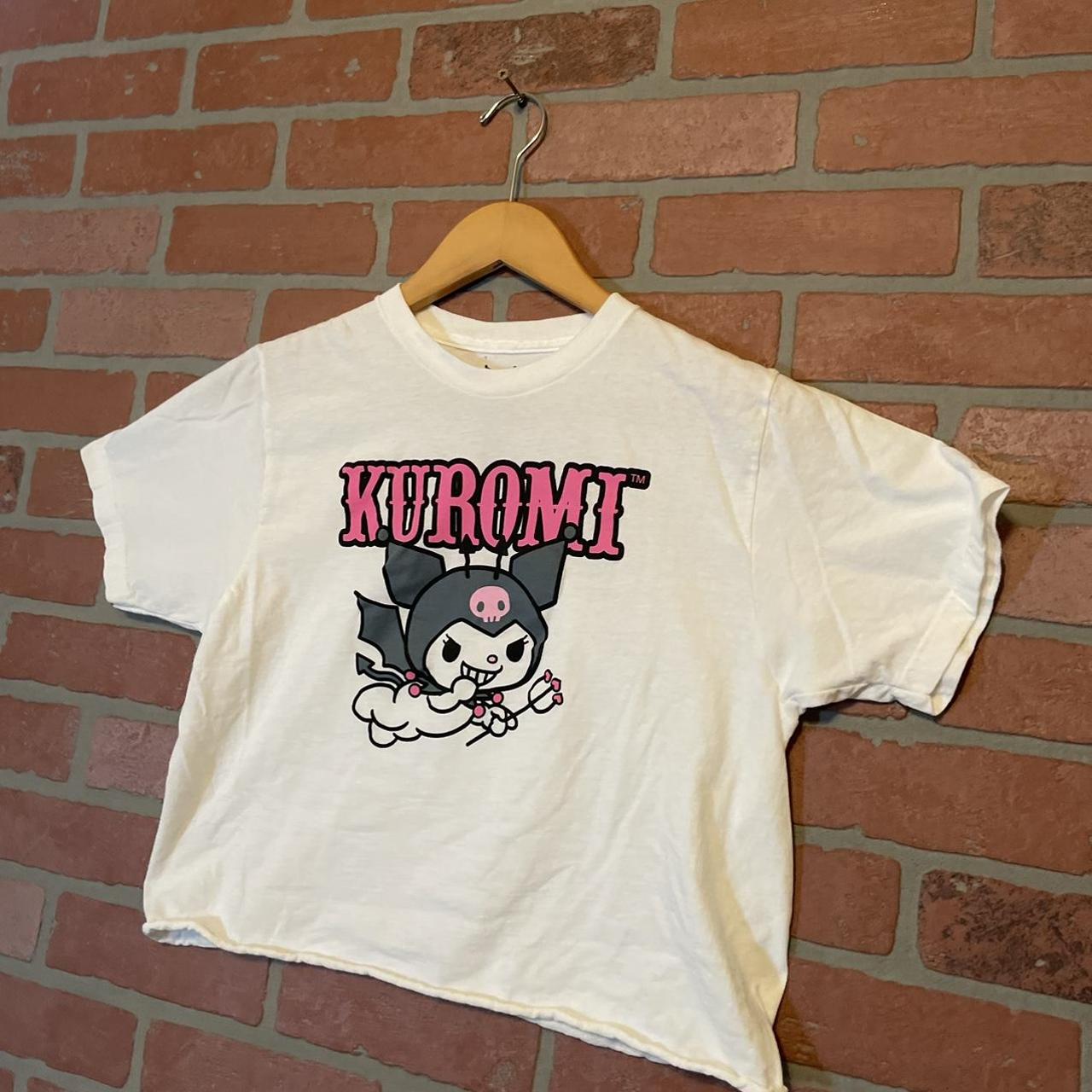 Y2K Kuromi Hello Kitty Anime Shirt Size: S Good... - Depop