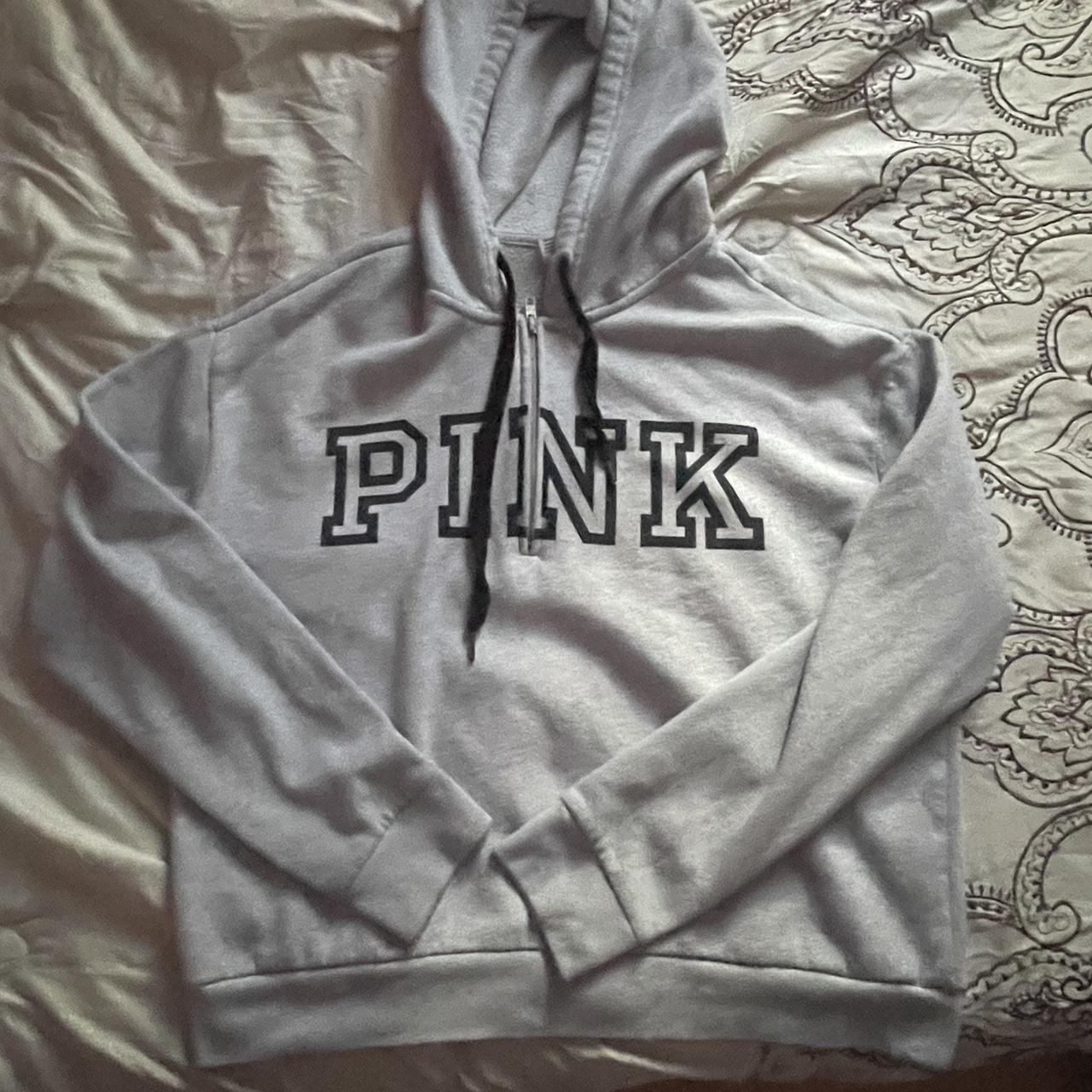 Victoria's secret pink outlet grey hoodie