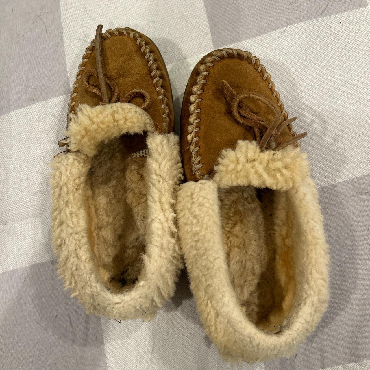 Women s LLBean slipper moccasins. Definitely well Depop