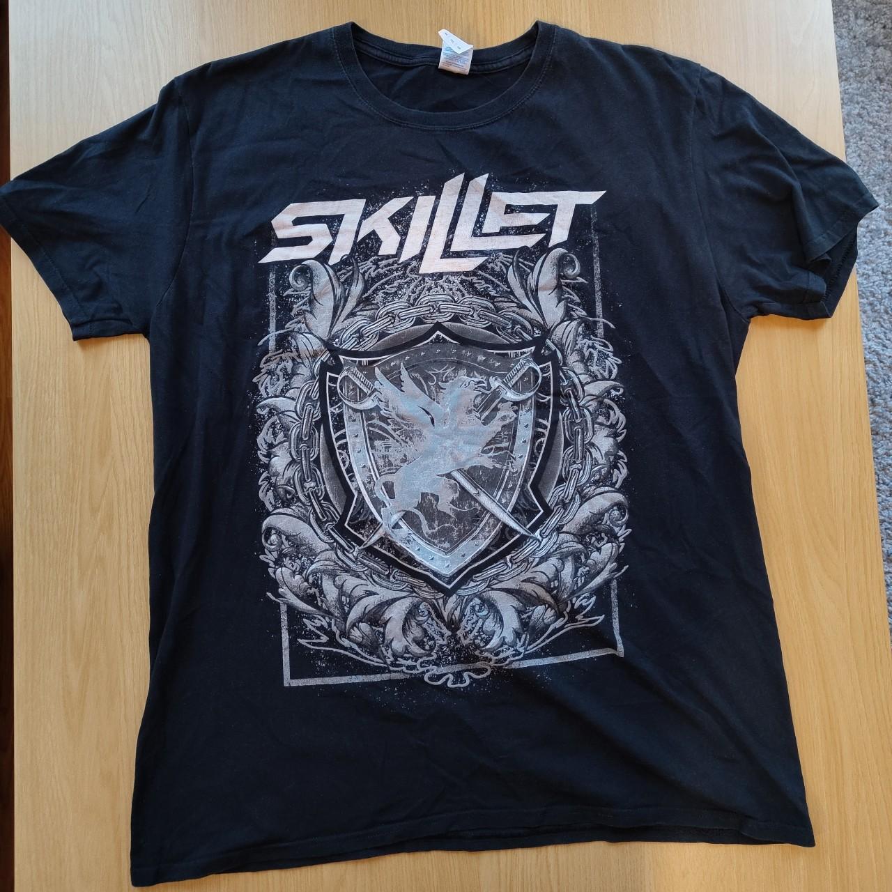 Skillet band T shirt XL Worn but in good... - Depop
