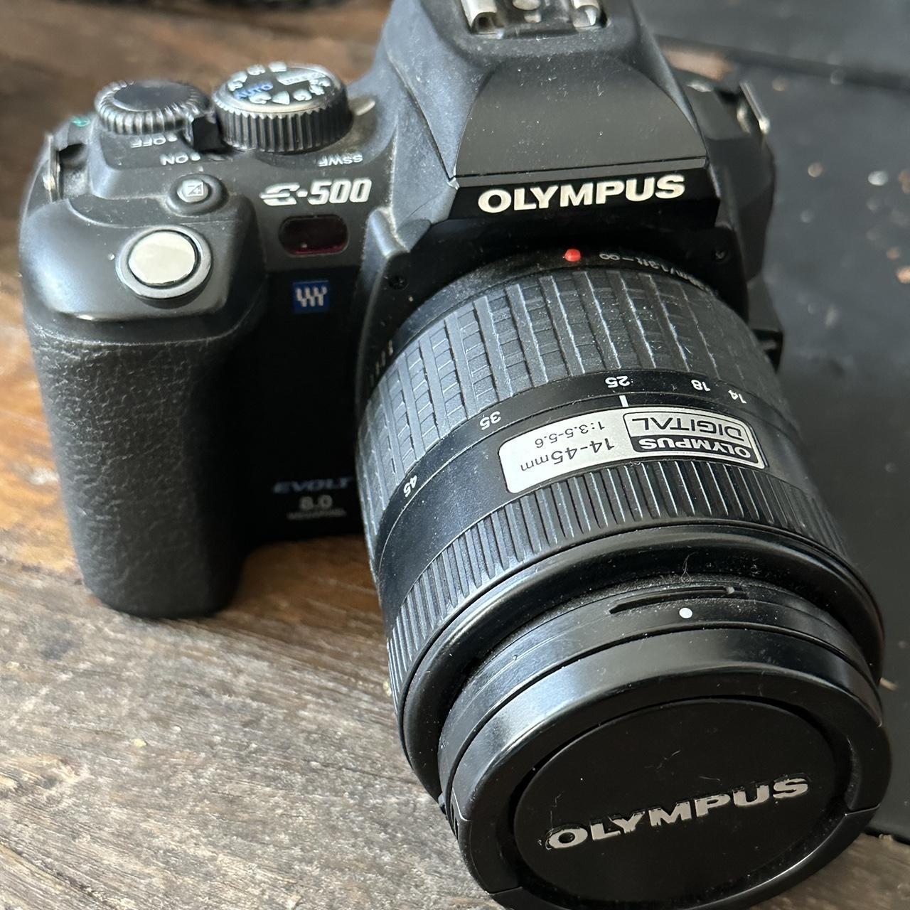 Olympus e 500 digital camera with lens, compact... Depop