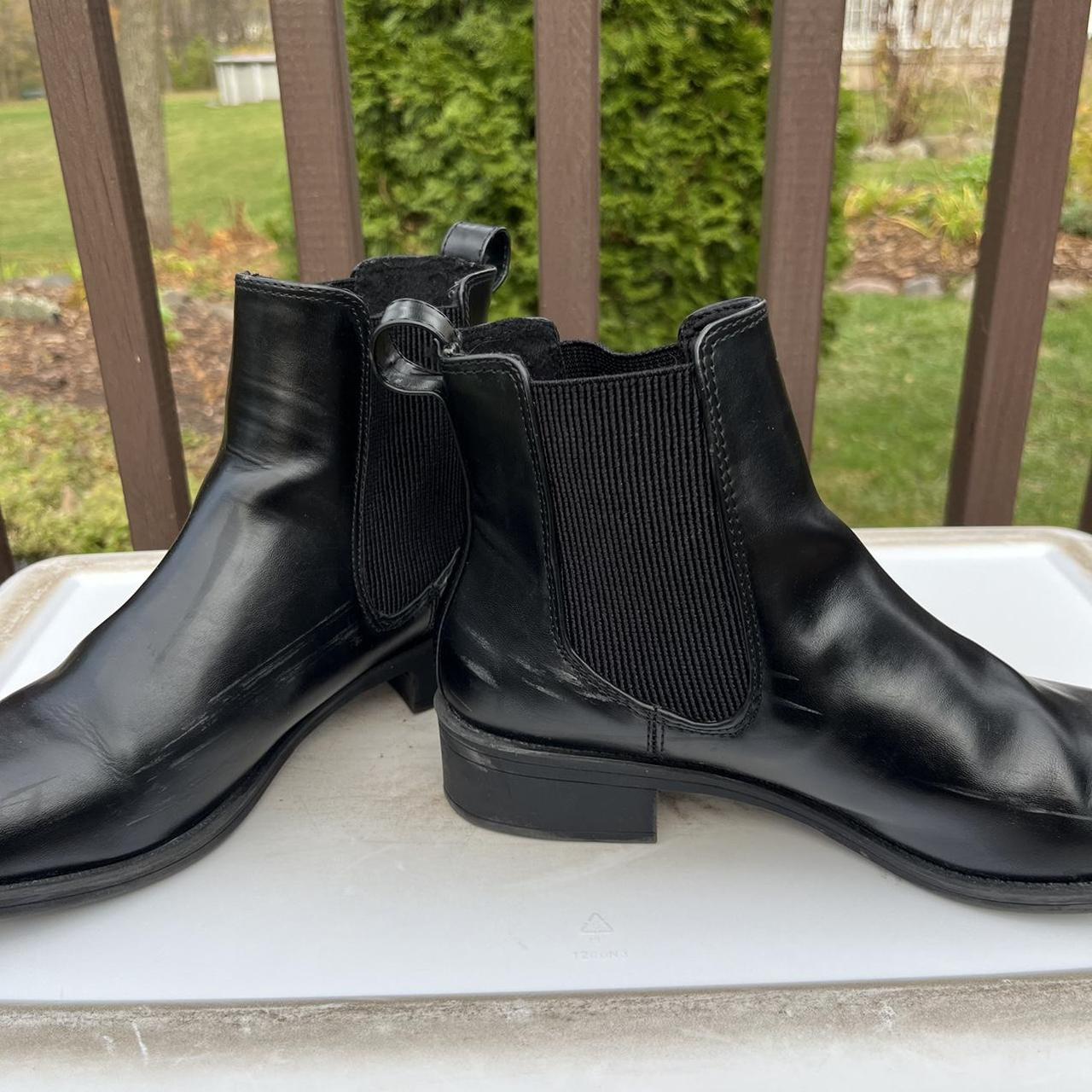 H&M Men's Black Boots Depop