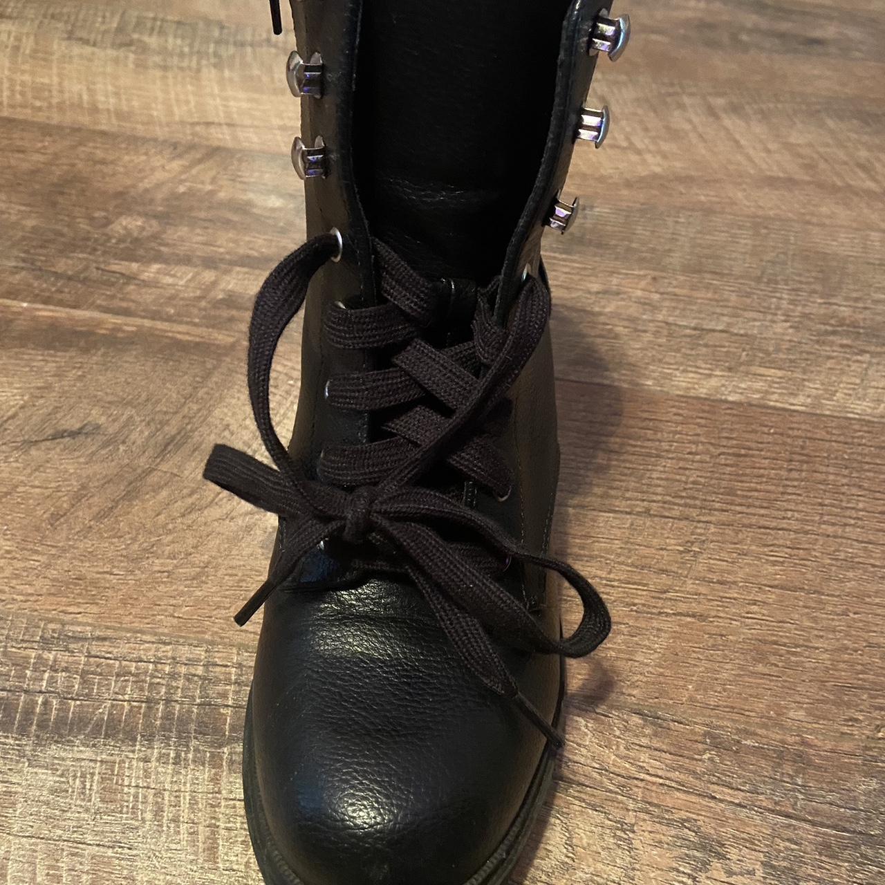 Louis Vuitton combat boot. Only worn twice. Selling - Depop