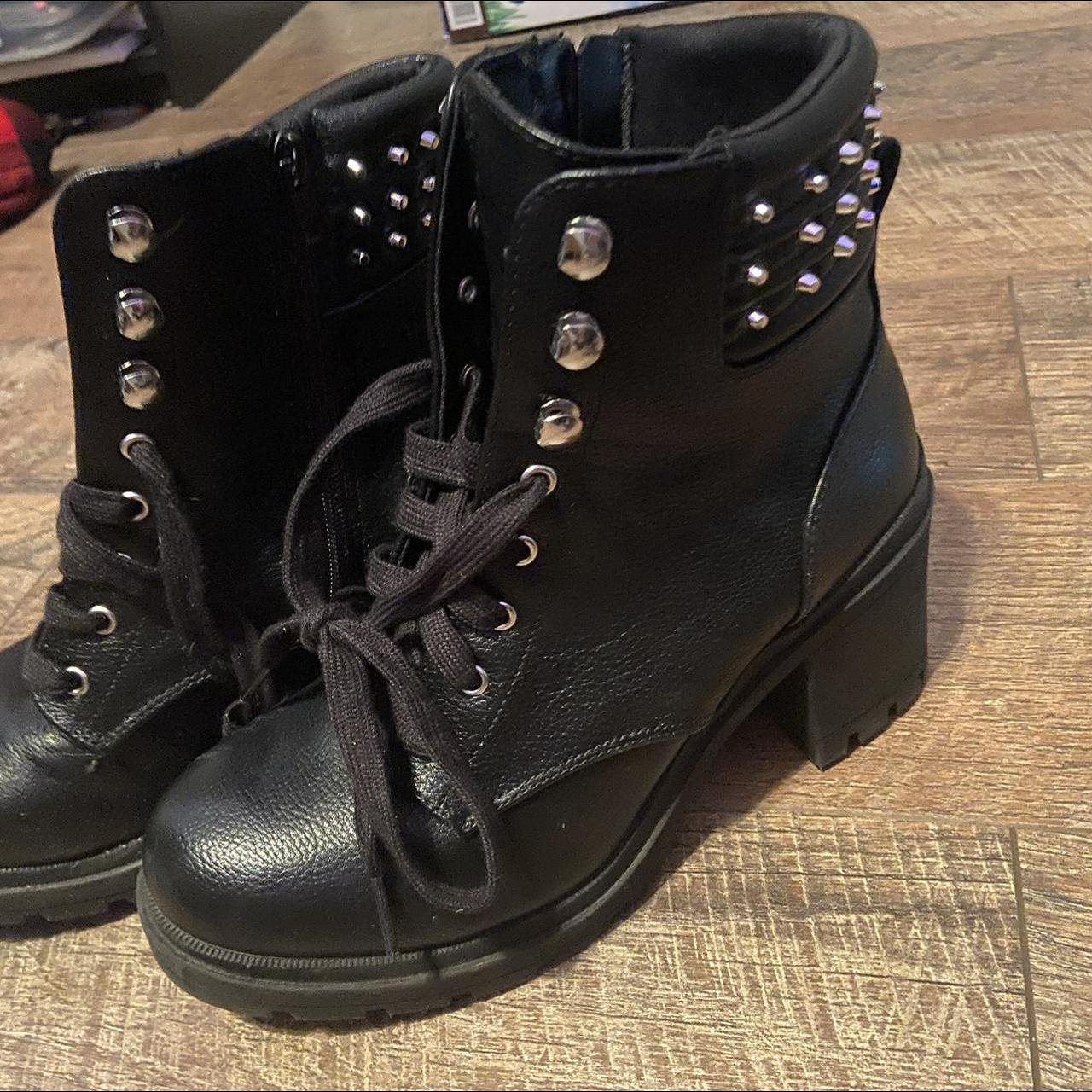 Louis Vuitton combat boot. Only worn twice. Selling - Depop