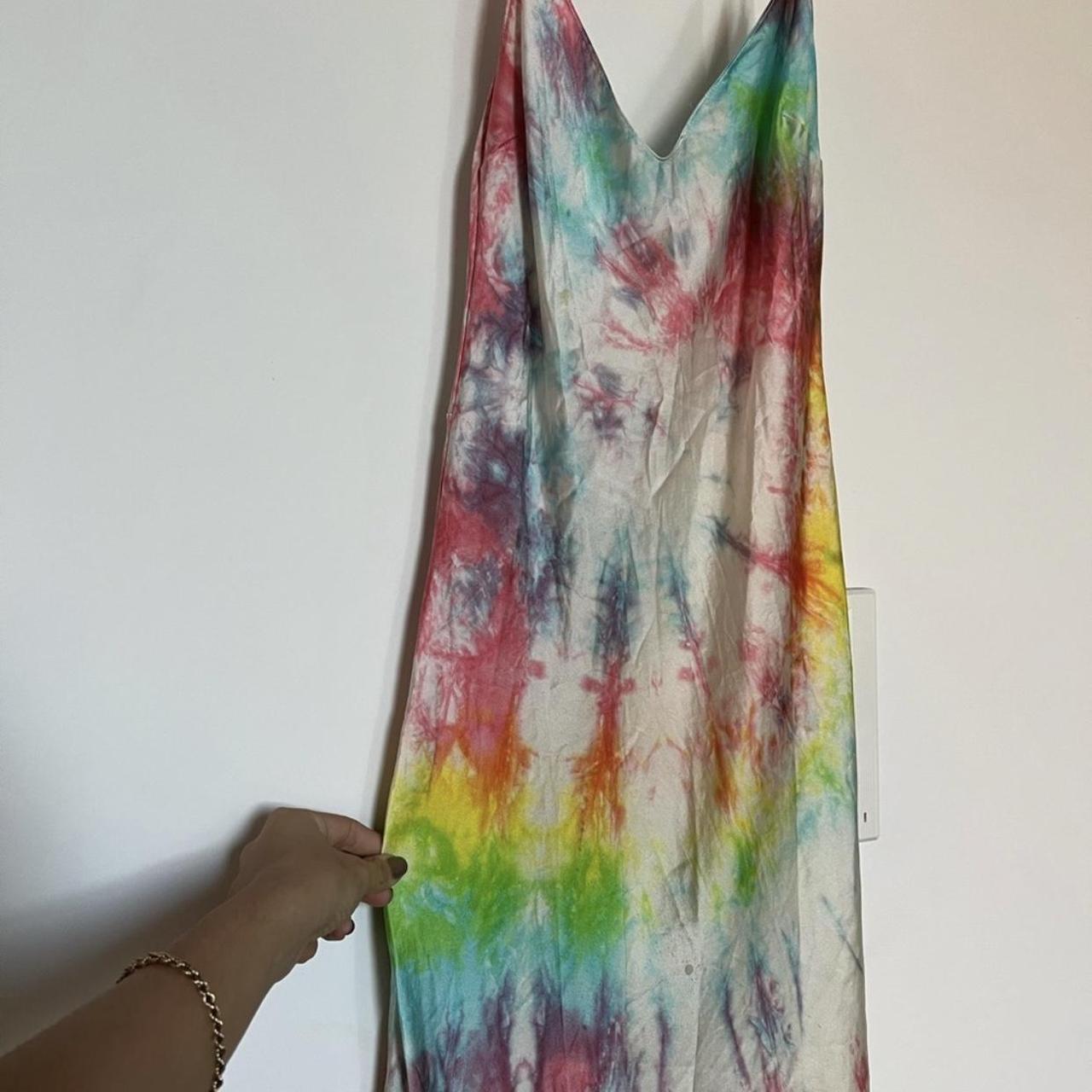 Dannijo tie outlet dye dress