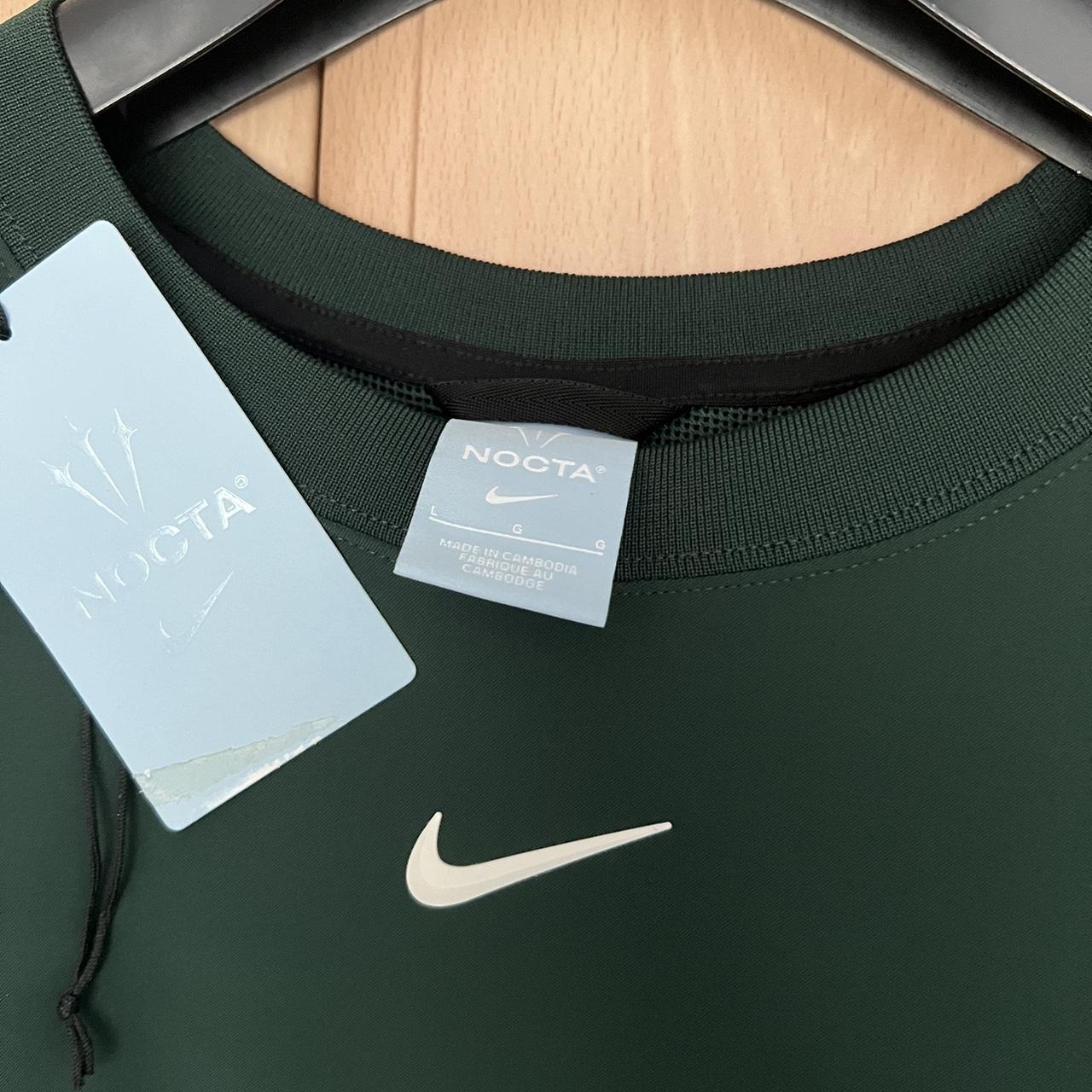 メンズウェア NIKE NOCTA Long Sleeve Woven Crew GOLF Nike x NOCTA Long Sleeve Woven Crew (Pro Green & Black