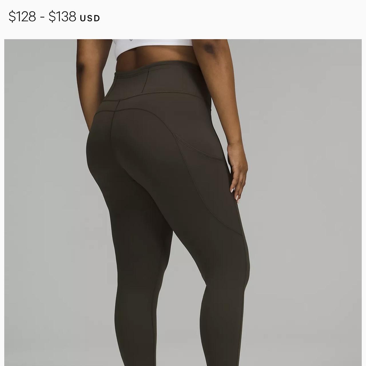 Lululemon Fast and Free High-Rise Tight 25” Size 4 - Depop