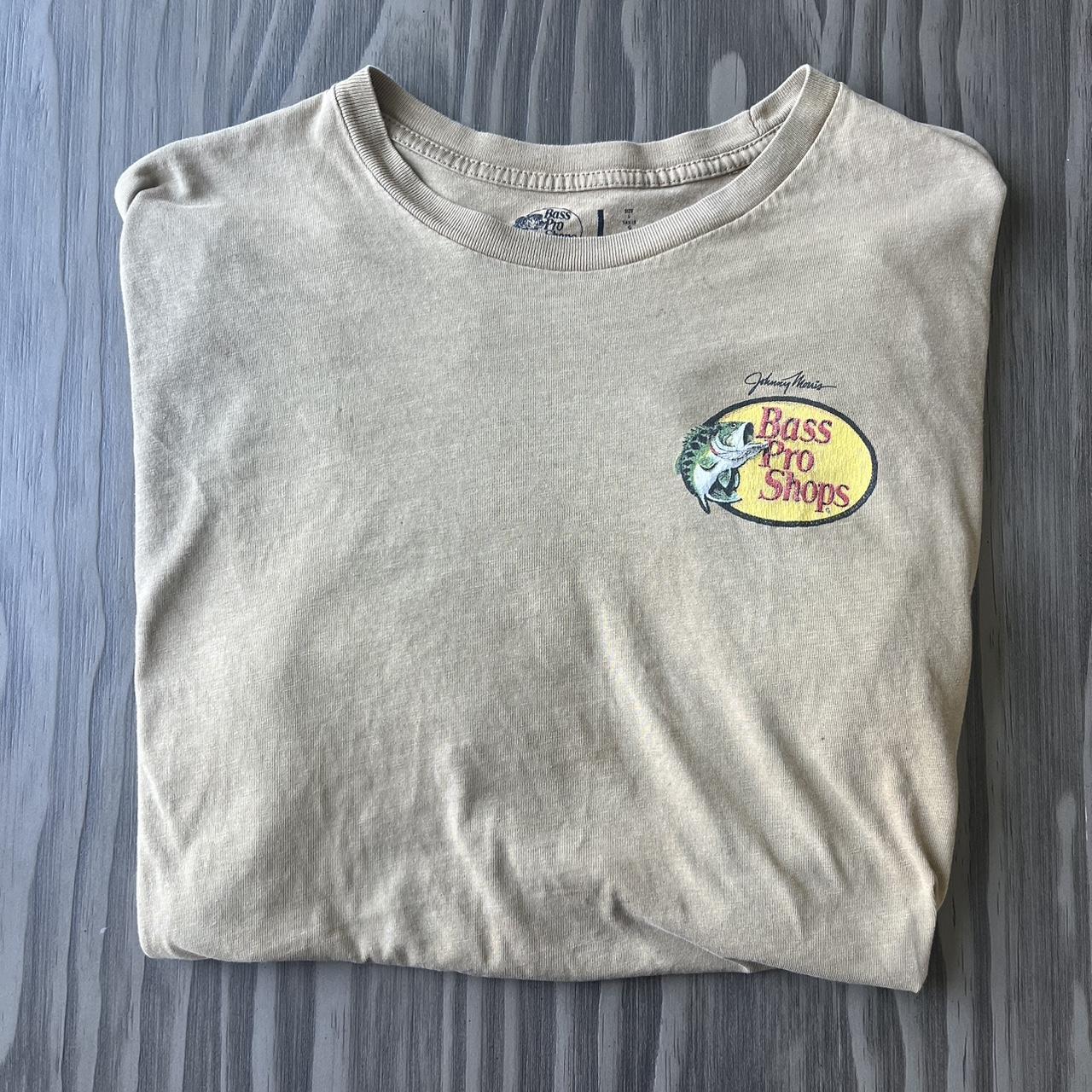 Vintage bass pro shops t shirt Some imperfections... - Depop