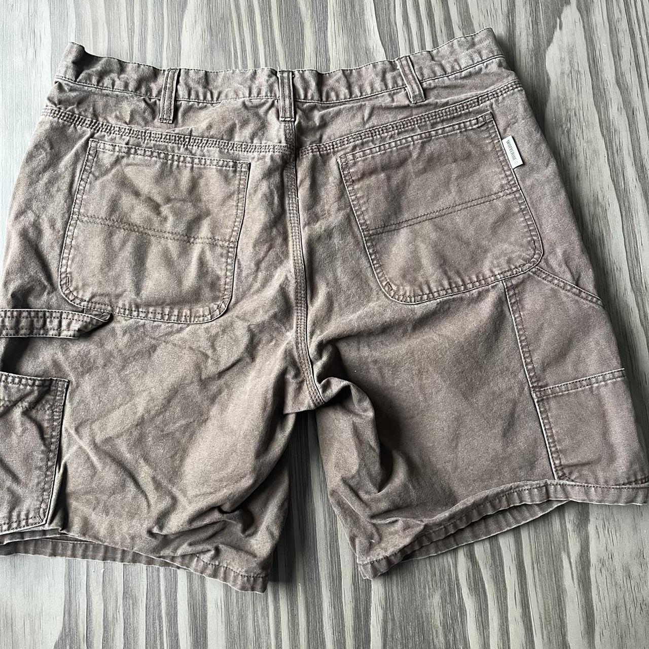 vintage carpenter shorts brown ‘acapulco gold’... - Depop