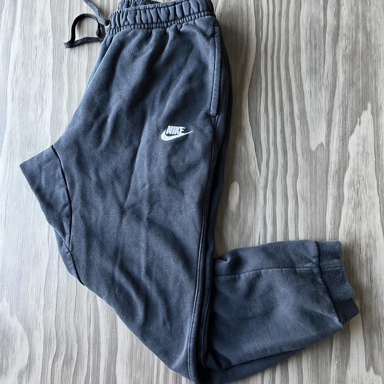 mens nike black joggers