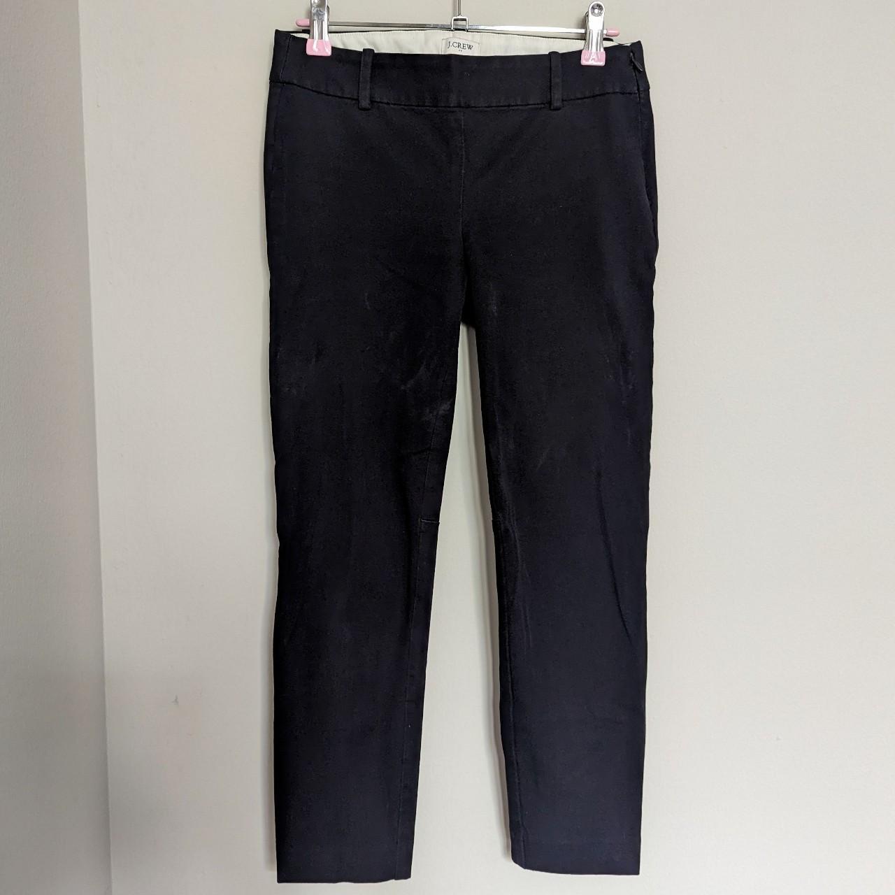 J.Crew Women's Black Trousers Depop
