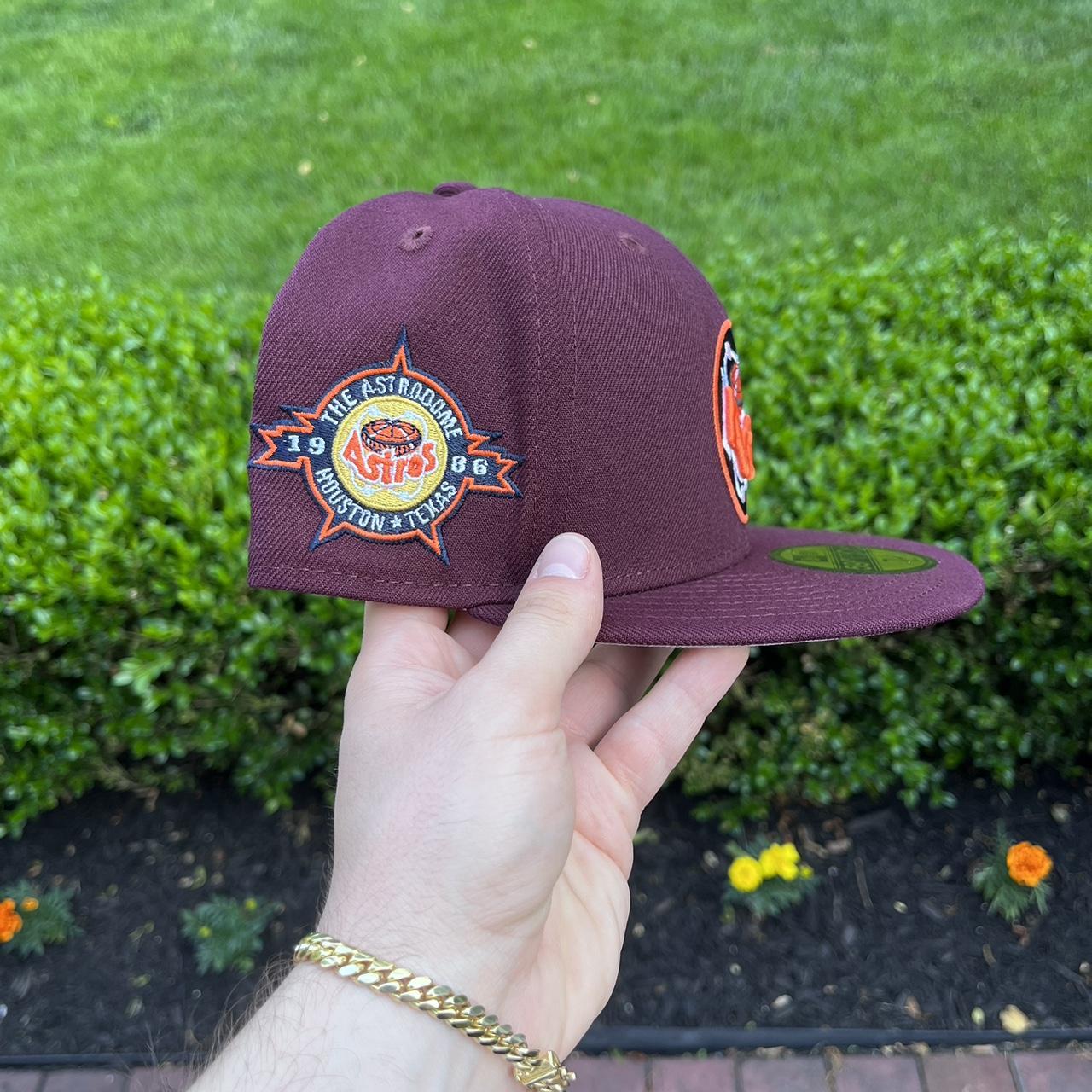 FREE SHIPPING!! Purple Houston Astros fitted hat - Depop