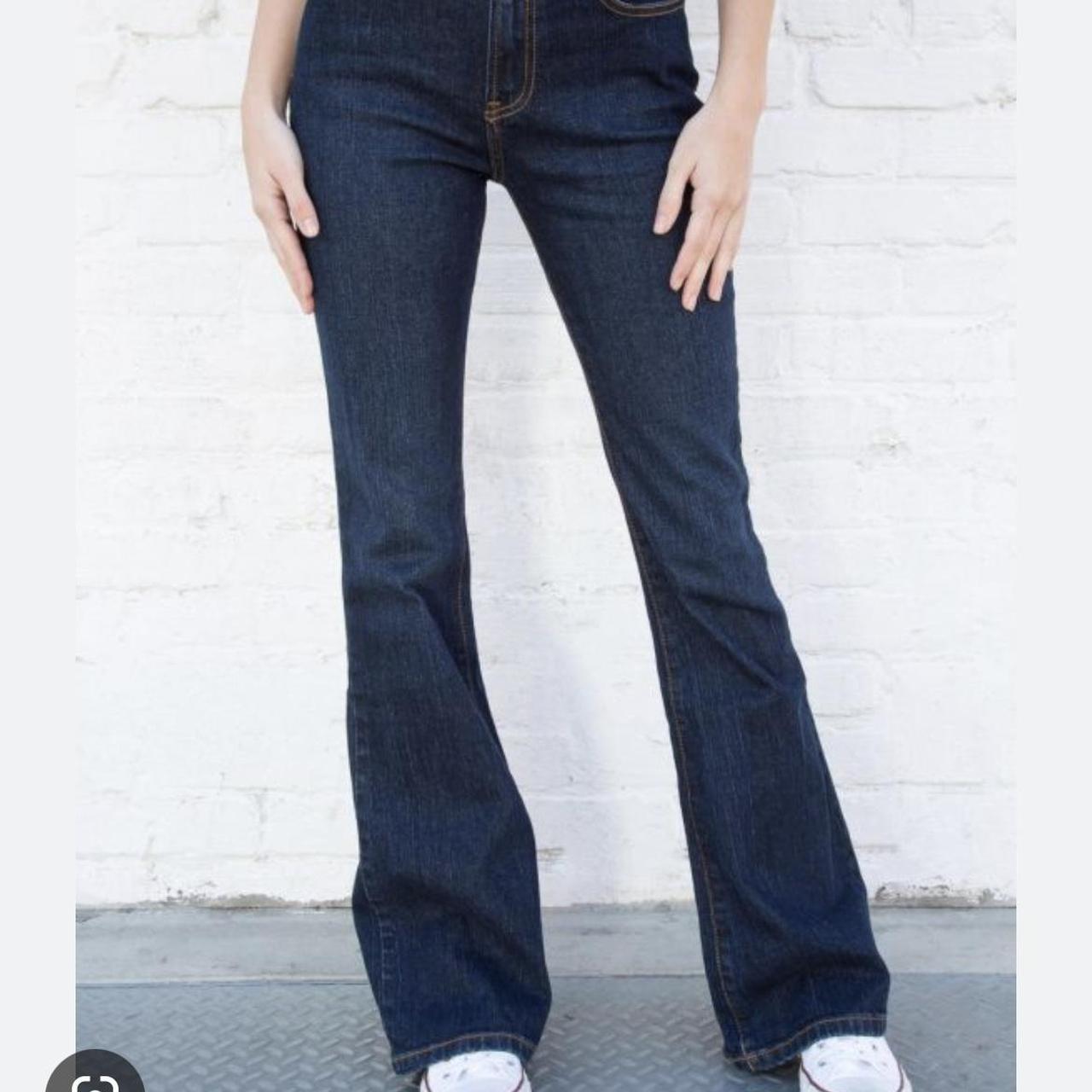 brandy melville melody jeans free shipping! worn... Depop
