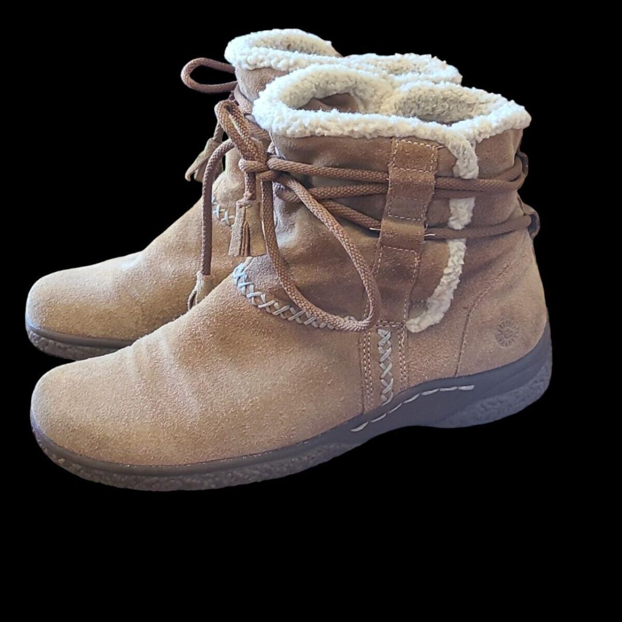 Earth Spirit Boots Womens 7.5 M Paula II Snow