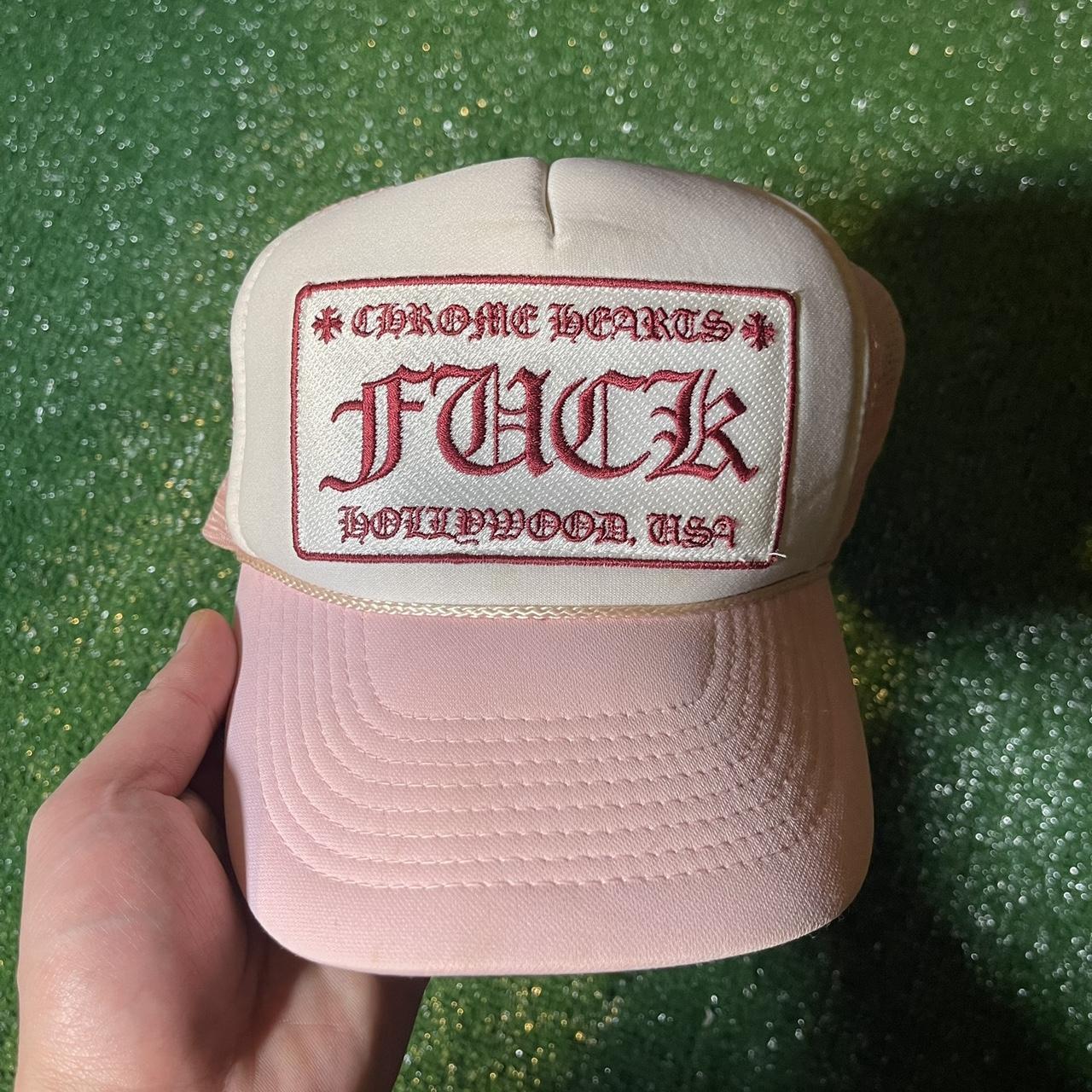 Chrome Hearts Fuck Hollywood CA Hat | Depop