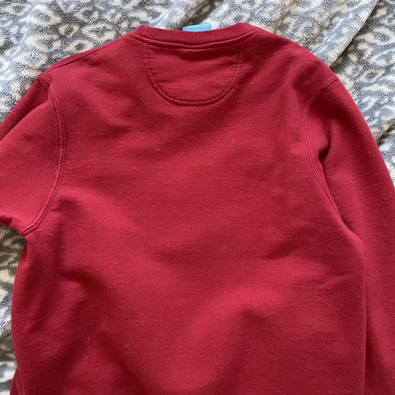 red emma chamberlain crew neck worn a few times, no... Depop