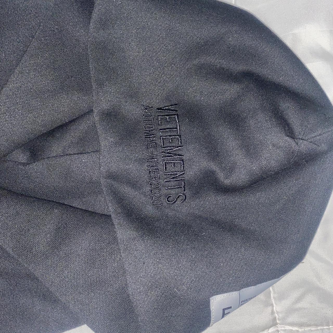 Vetements shipping label hoodie Clearance