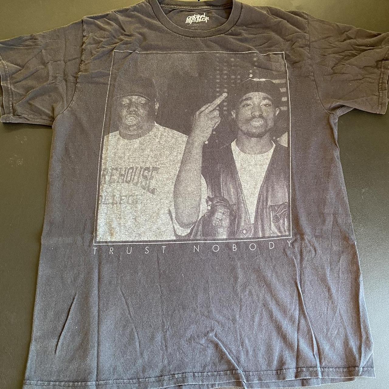 Shirt tupac notorius #tupac #retro #tour the... - Depop