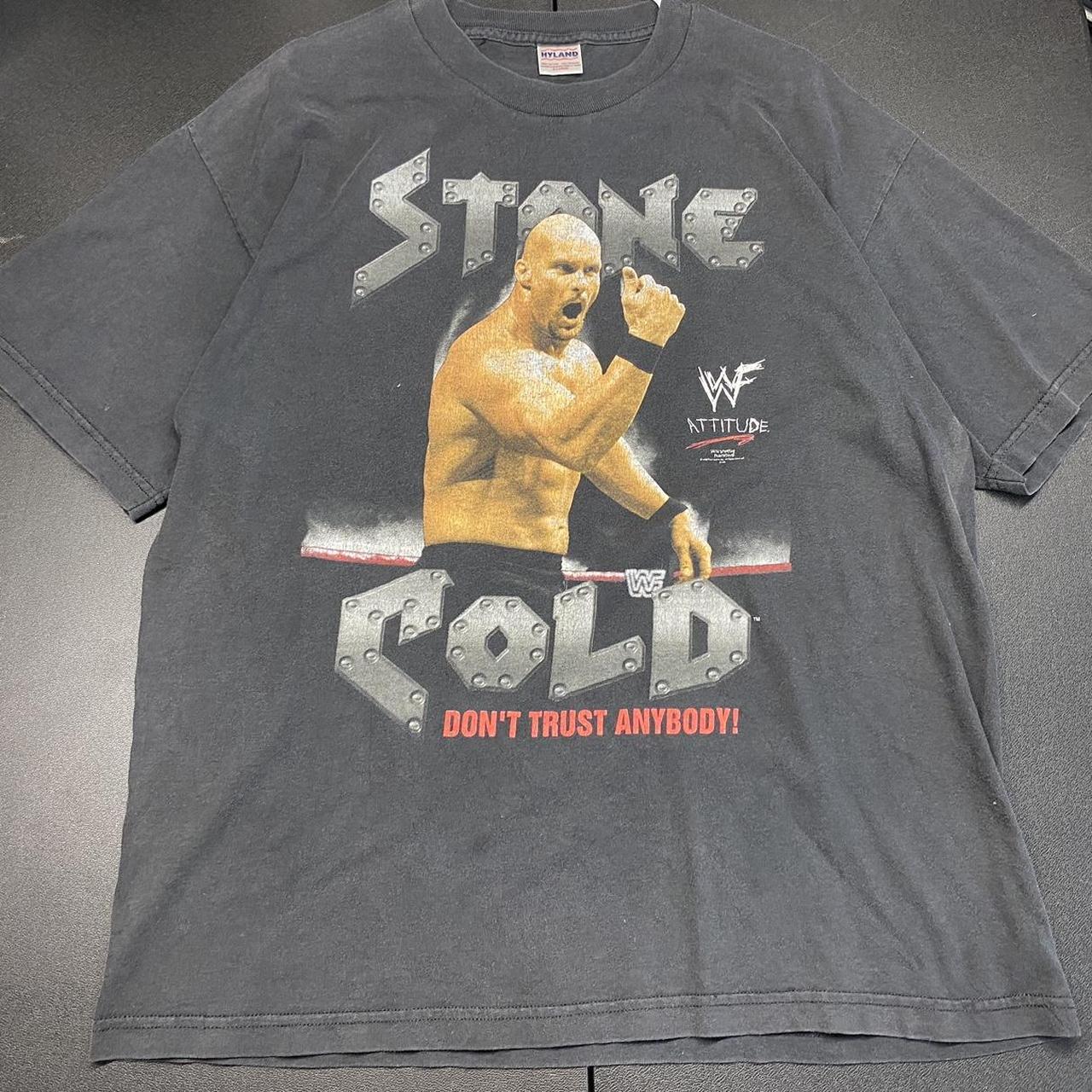 Vintage Stone Cold hot Don't trust anybody t shirt XL