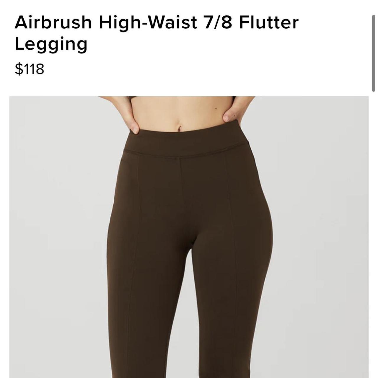 Alo Airbrush High-Waist Flutter Leggings Only wore - Depop