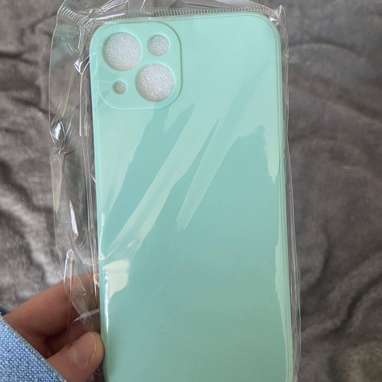 iPhone 13 Plain Mint Green Phone Case... Depop