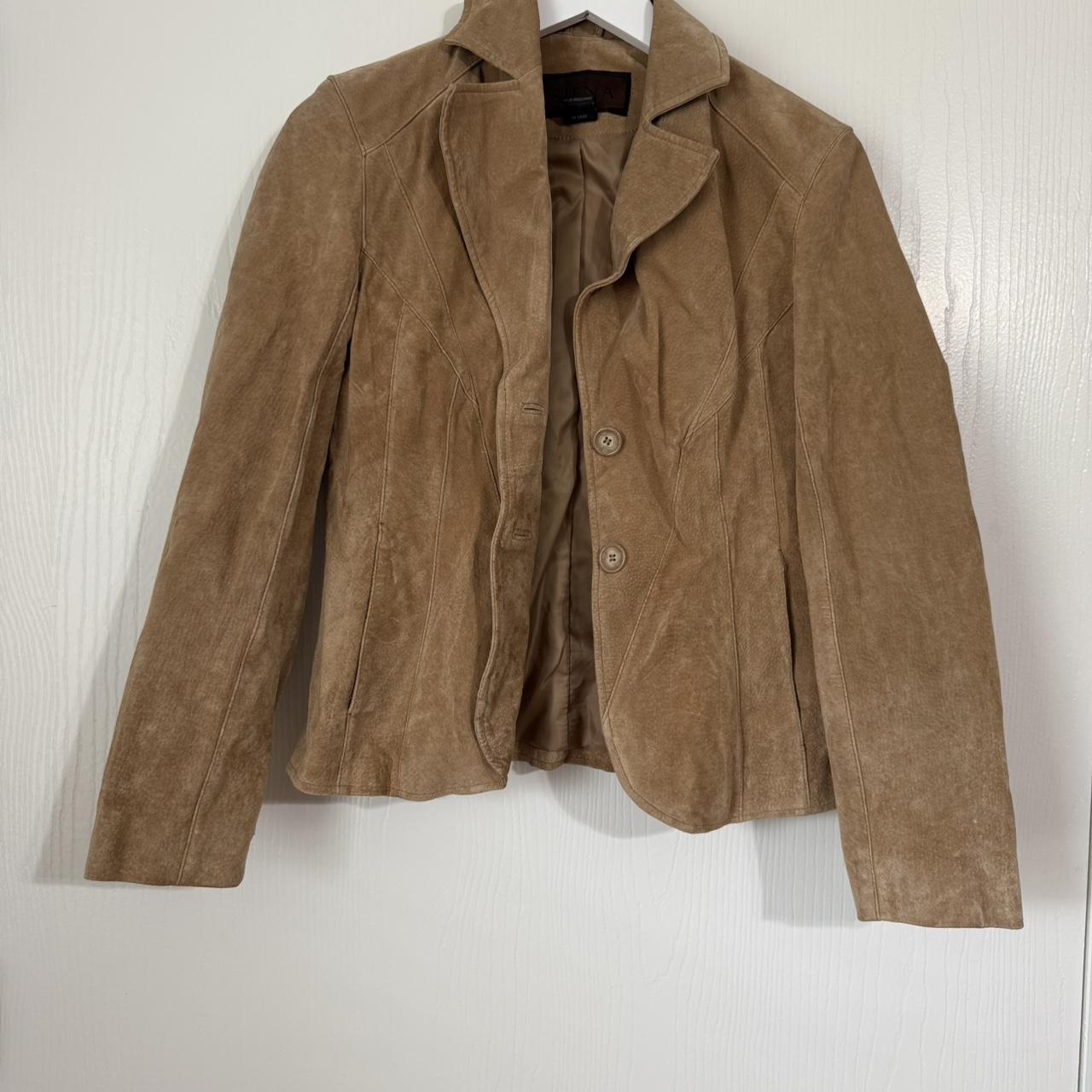 Women's Blazer Jacket - Tan/Brown - 4 – Women's 9… - image 1