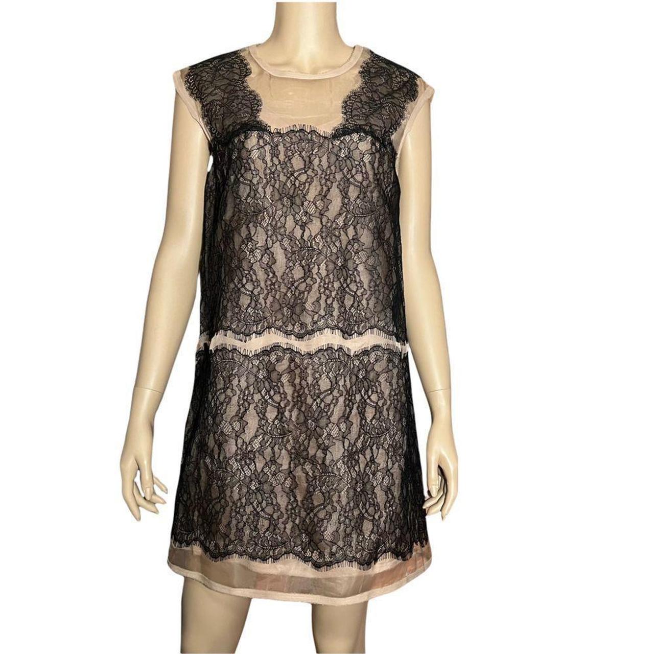 NWOT BCBG Maxazria Lace Mini Dress. Great Condition Depop