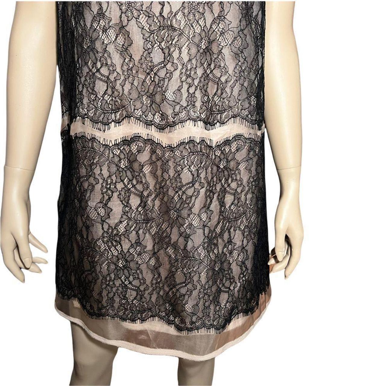 最終SALE! BCBGMAXAZRIA Lace Dress NWT BCBG MAX AZRIA $528 RED MOSAIC CROCHETED LACE DEEP