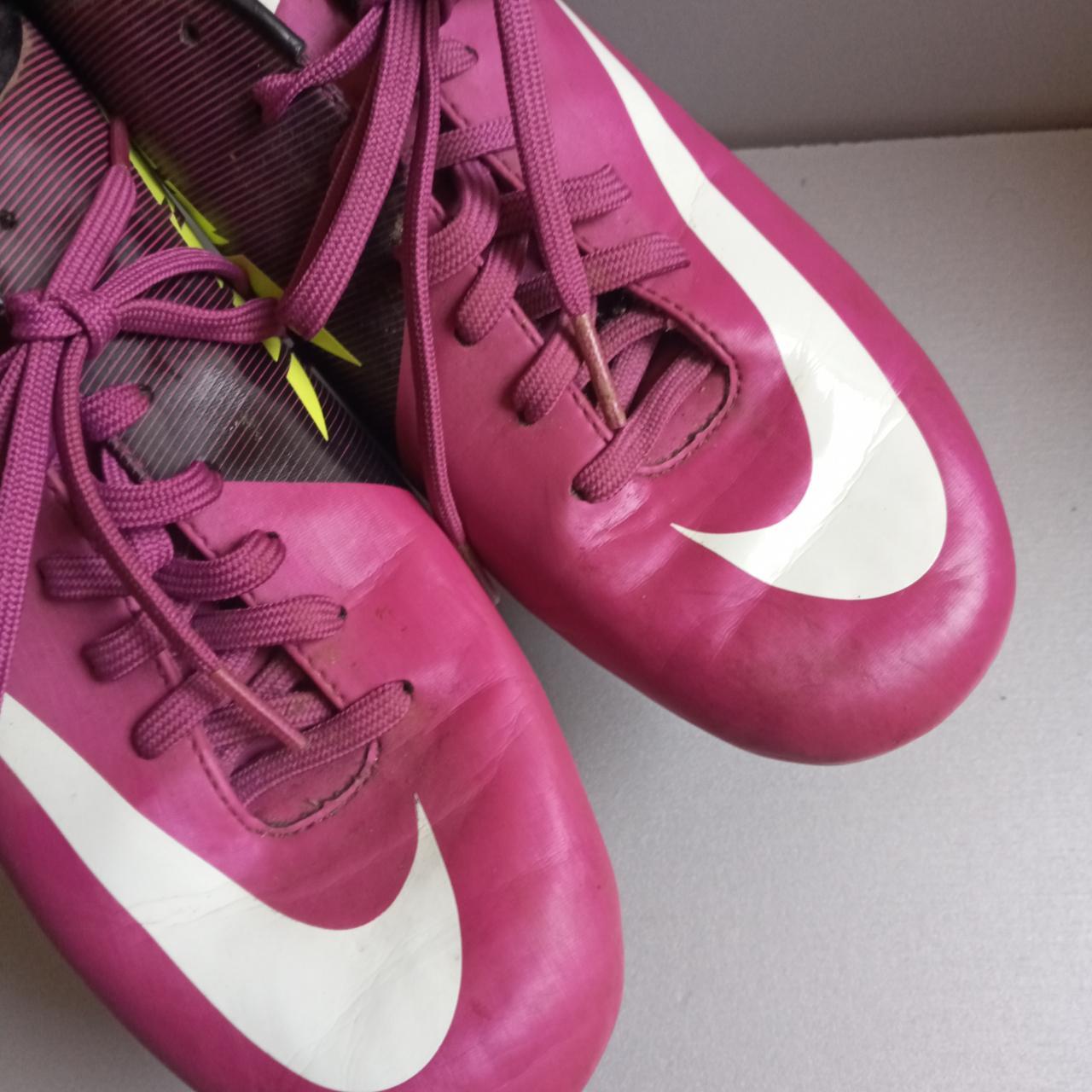 Nike mercurial best sale red and purple