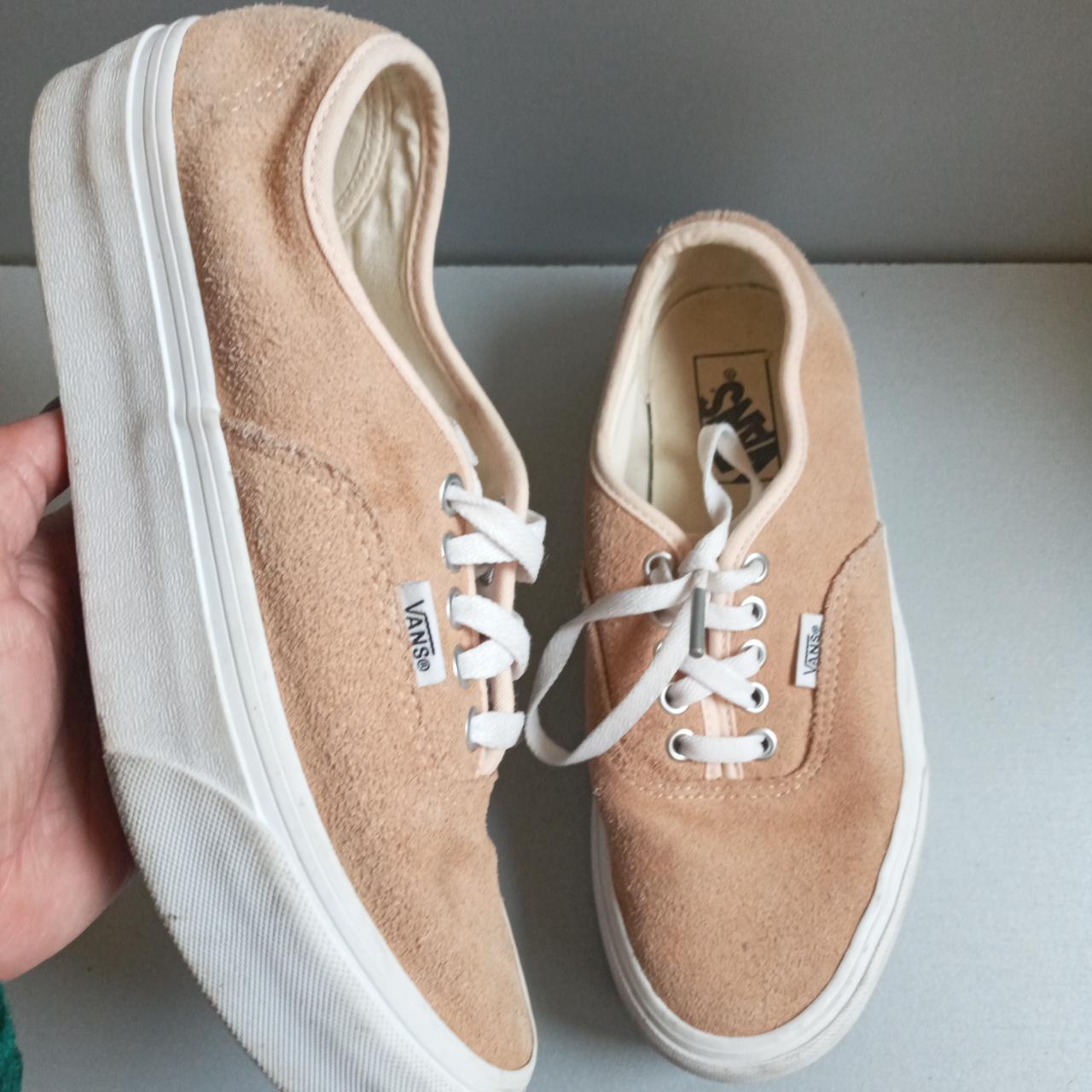 Tan suede vans online