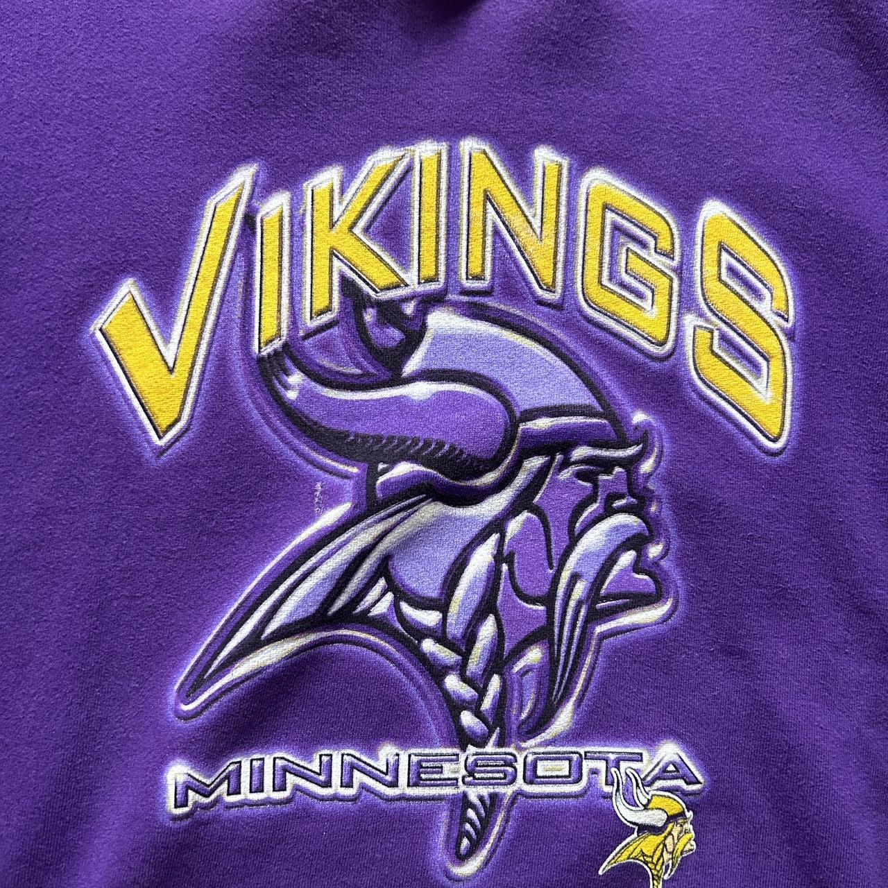 Size XXL- Vintage 2000s Pro Player Minnesota Vikings... - Depop