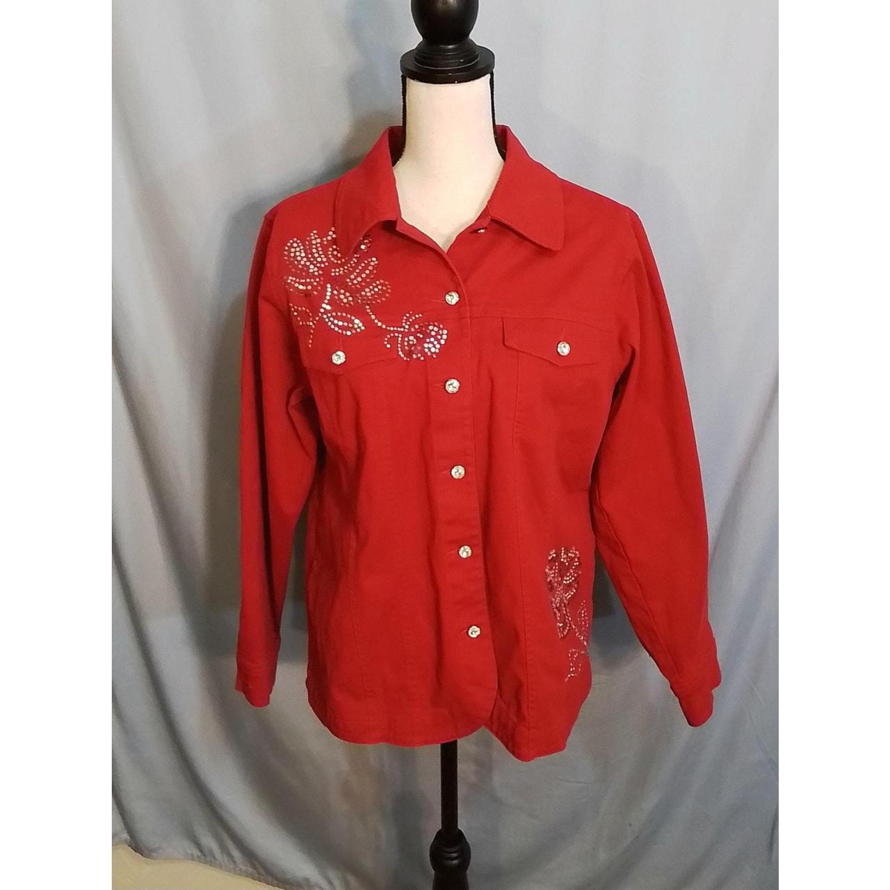 Source Unknown Women's Jacket - Red - M – Quacker… - image 1